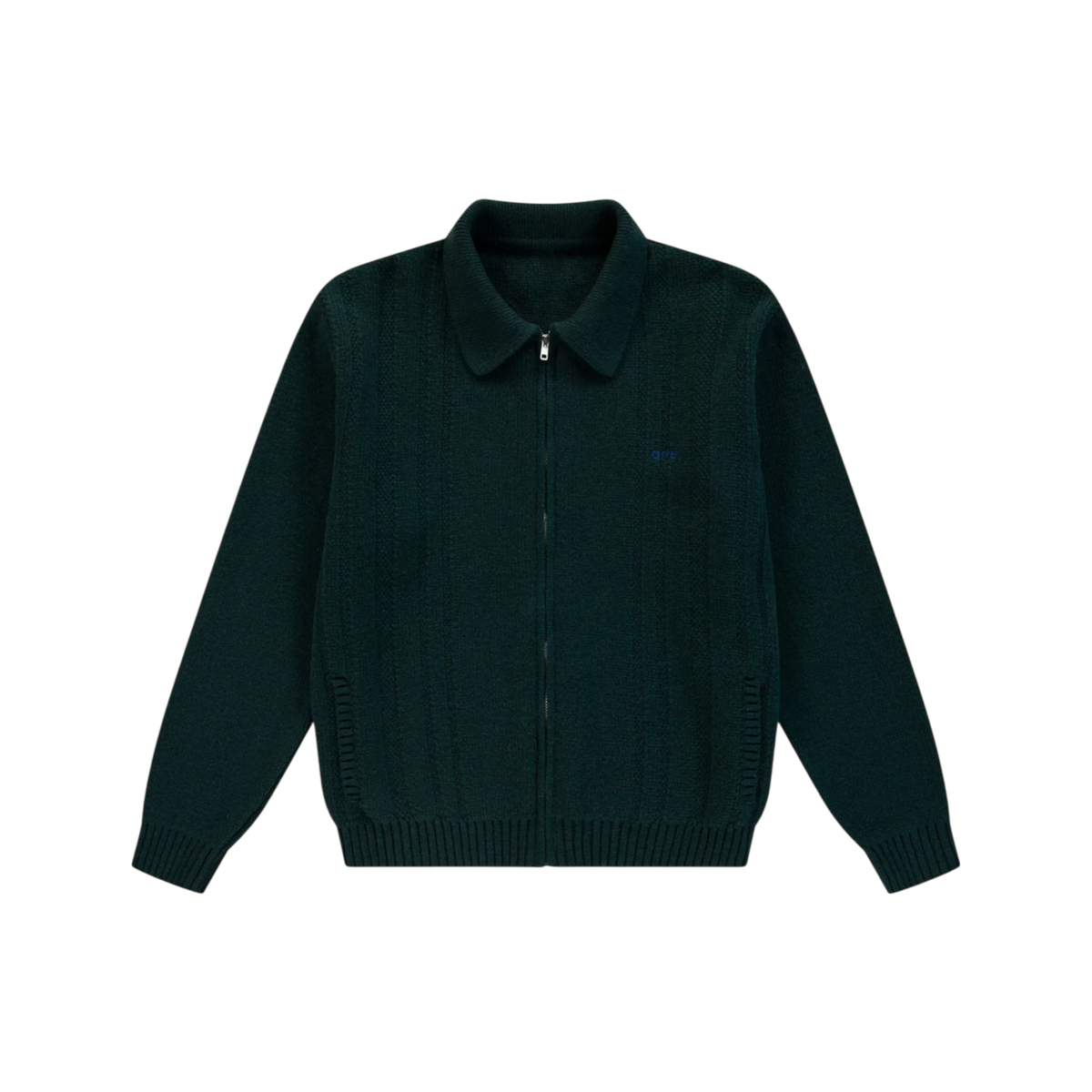ARTE Cable Knit Zip Cardigan