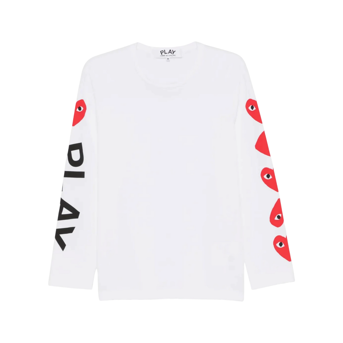 T-shirt Comme des Garçons PLAY con cuore rosso