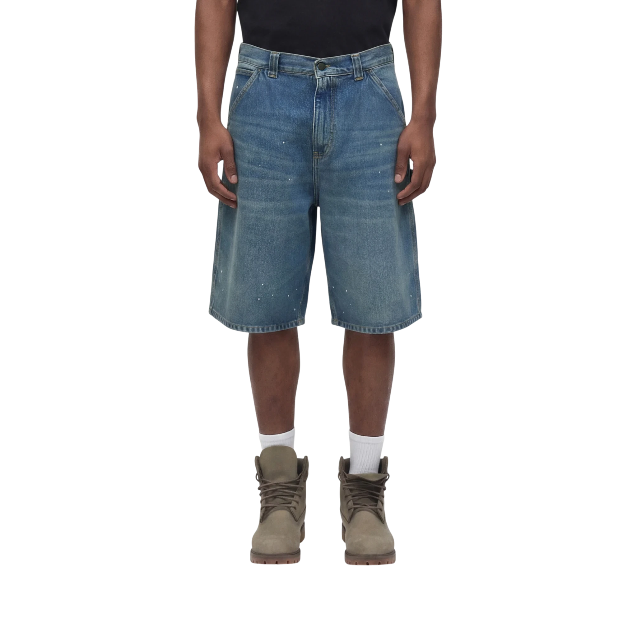 Carhartt WIP Single Knee Short Smith Denim