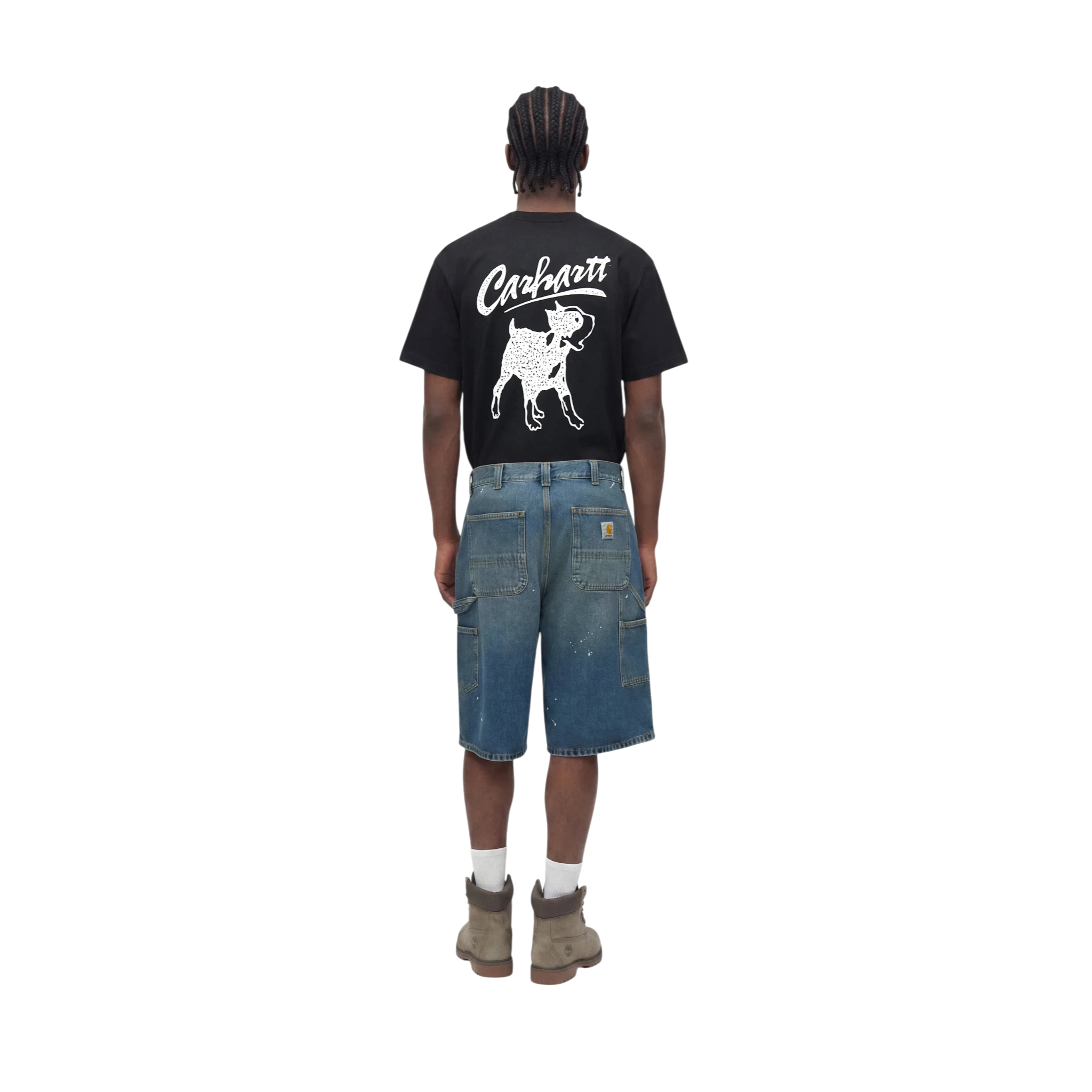 Carhartt WIP Single Knee Short Smith Denim