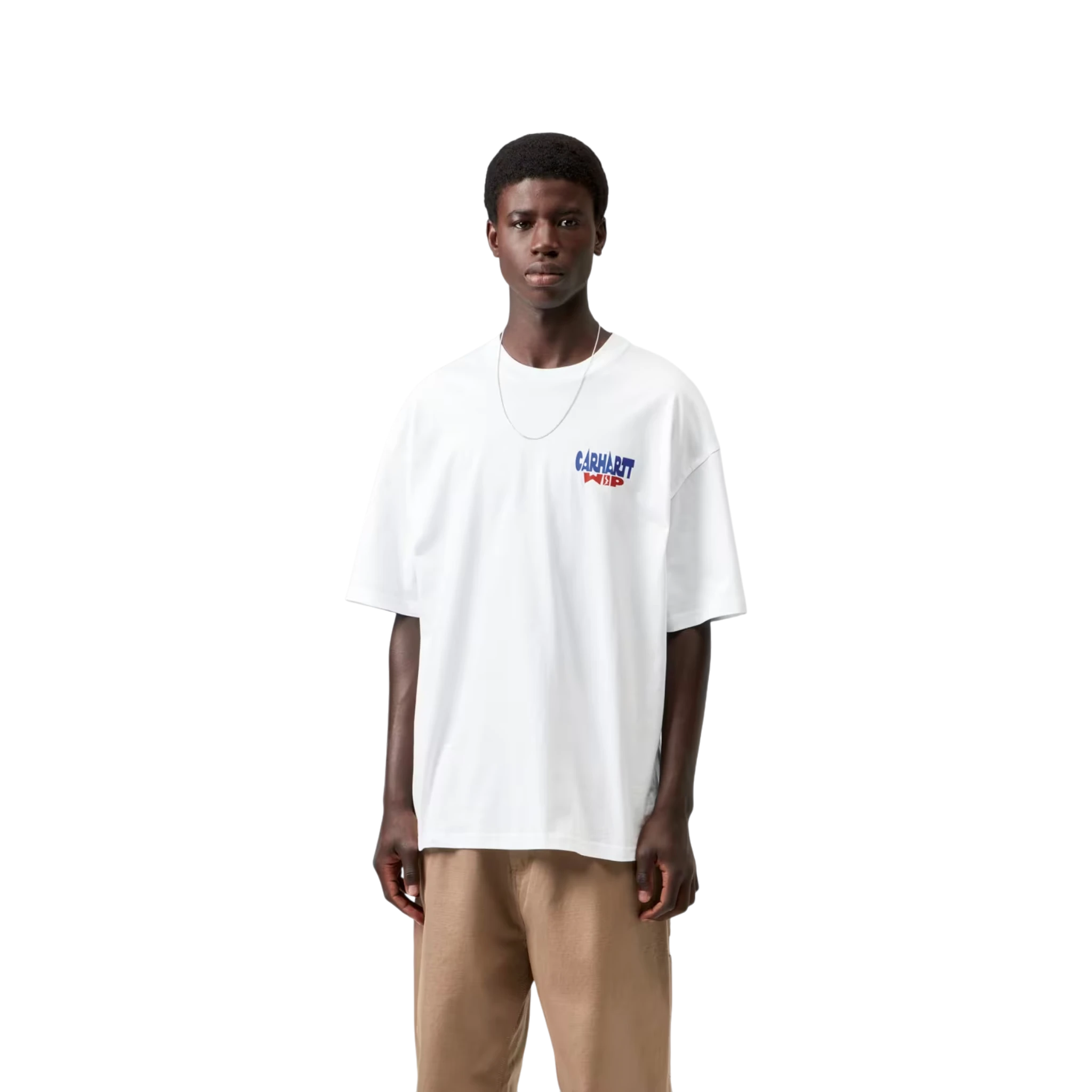 Carhartt WIP S/S Luggage Label T-Shirt White