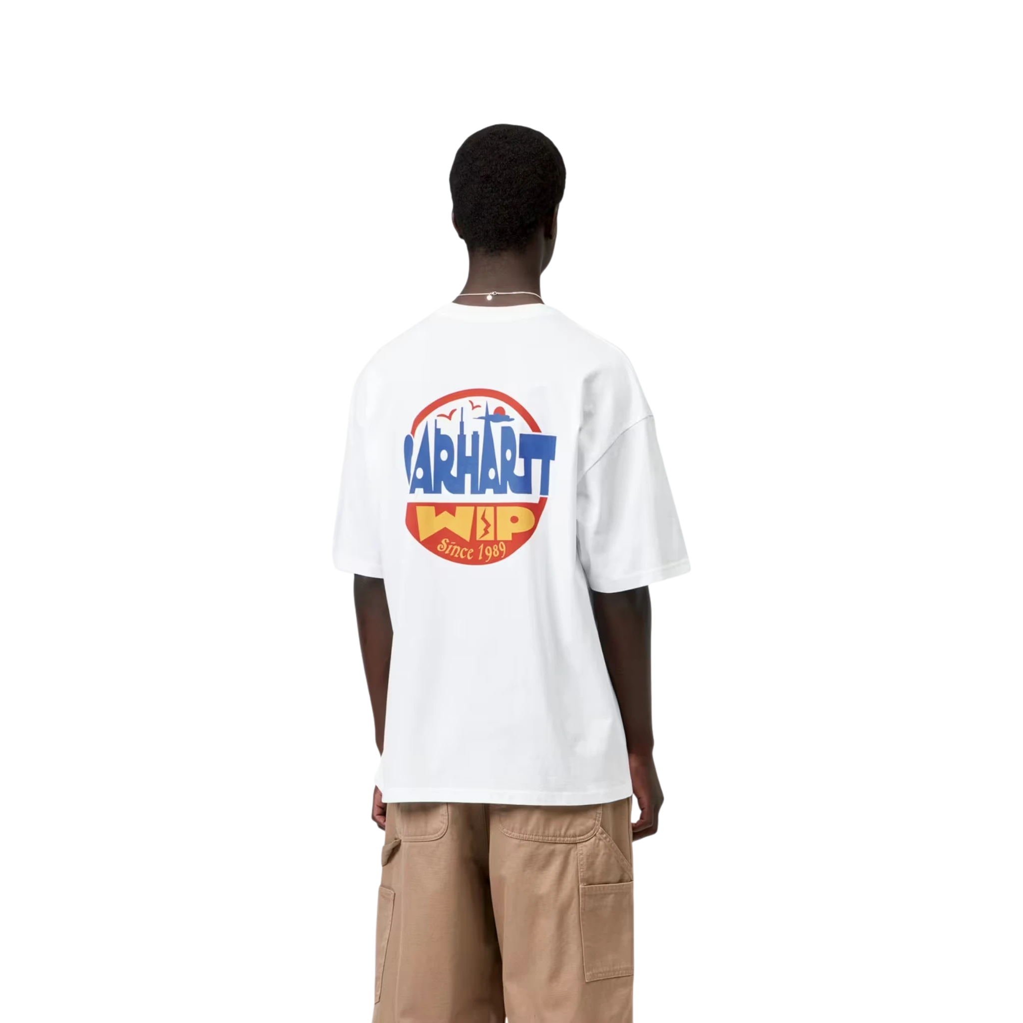 Carhartt WIP S/S Luggage Label T-Shirt White