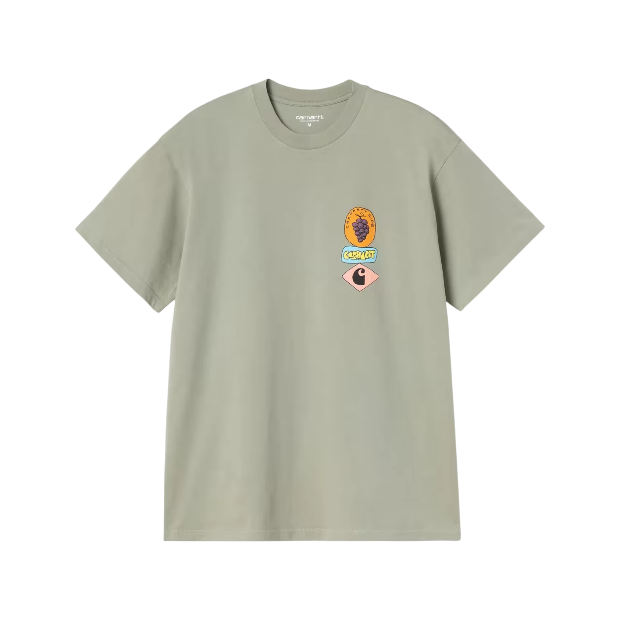 Carhartt WIP S/S Stacked Grapes T-Shirt Green
