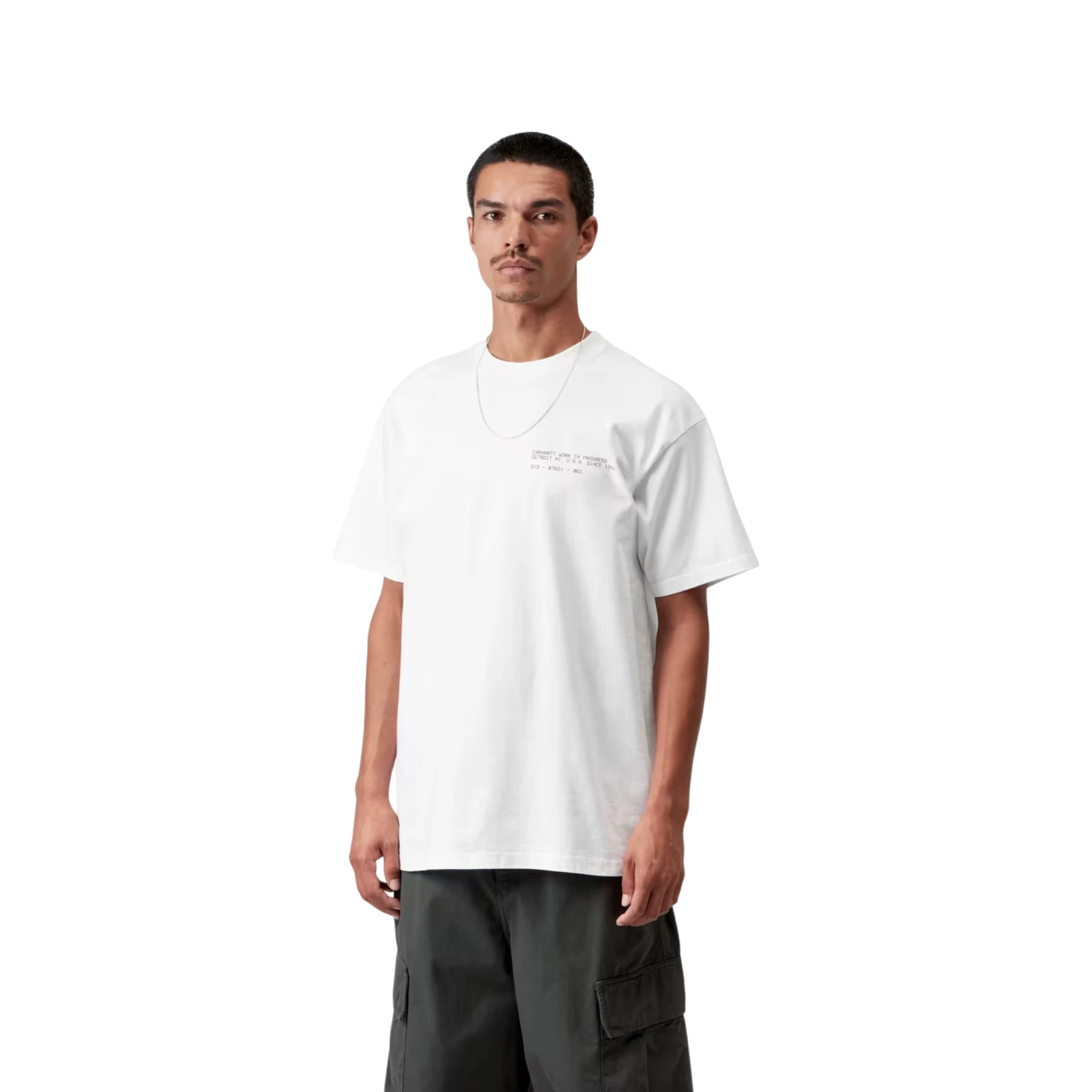 Carhartt WIP S/S Feather Progress T-Shirt White