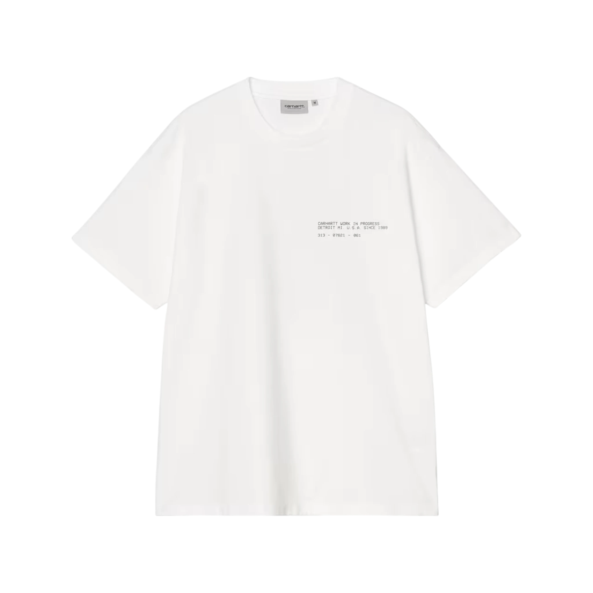 Carhartt WIP S/S Feather Progress T-Shirt White