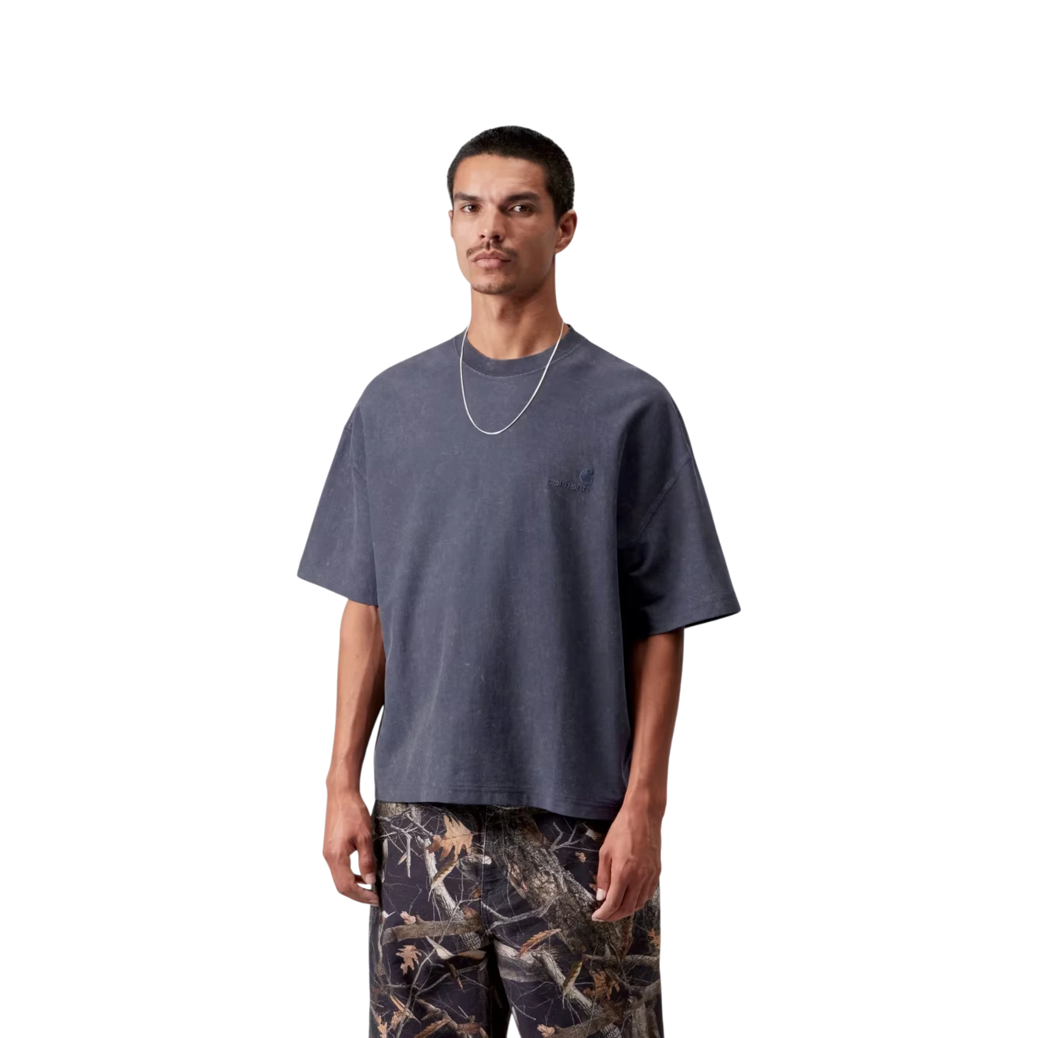 Carhartt WIP S/S Lambert T-Shirt Dark Navy