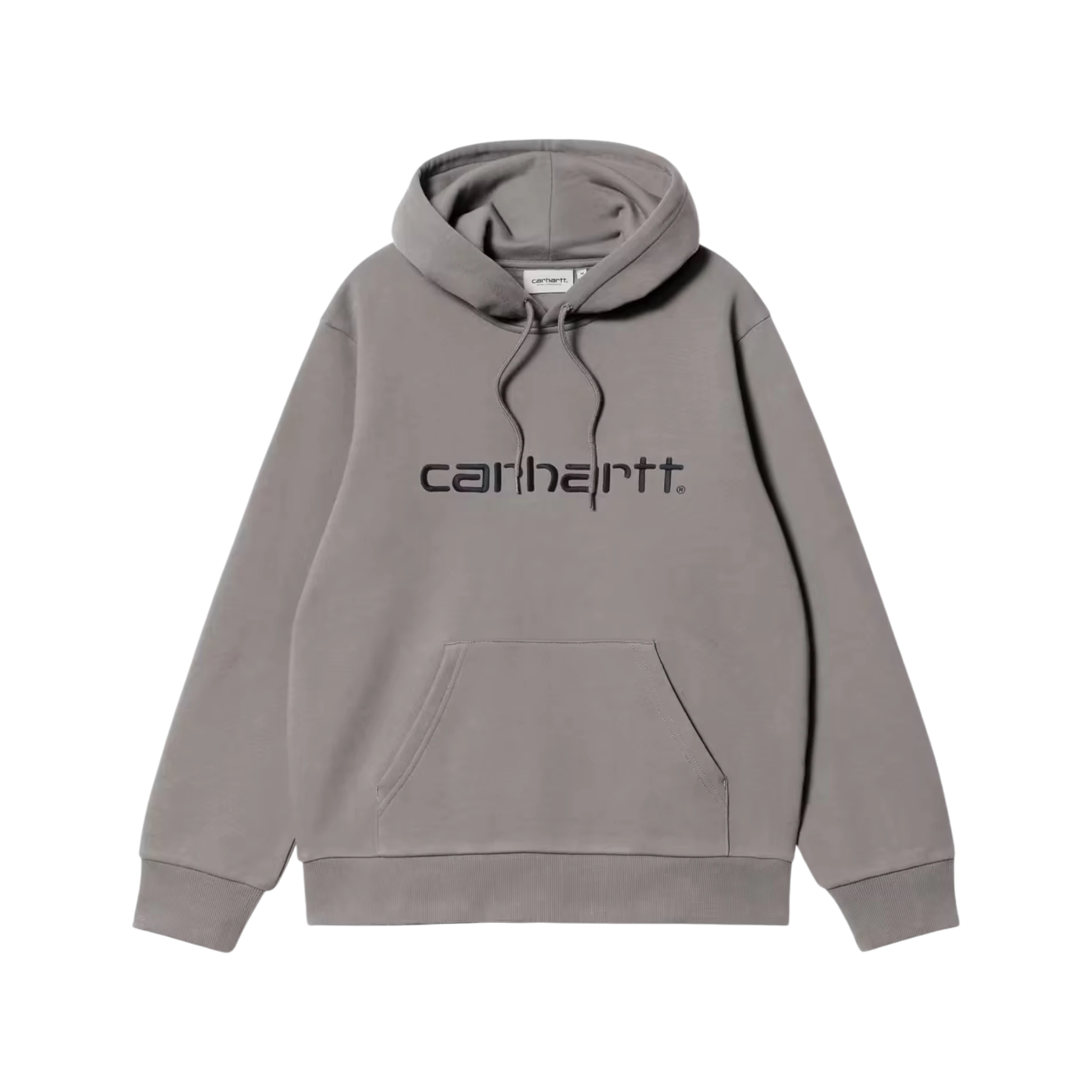 Carhartt WIP Hooded Carhartt Sweatshirt Grey