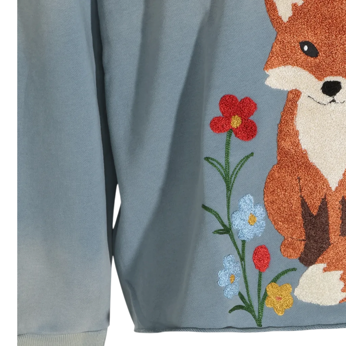 FOUND Embroidered Wildlife Hoodie
