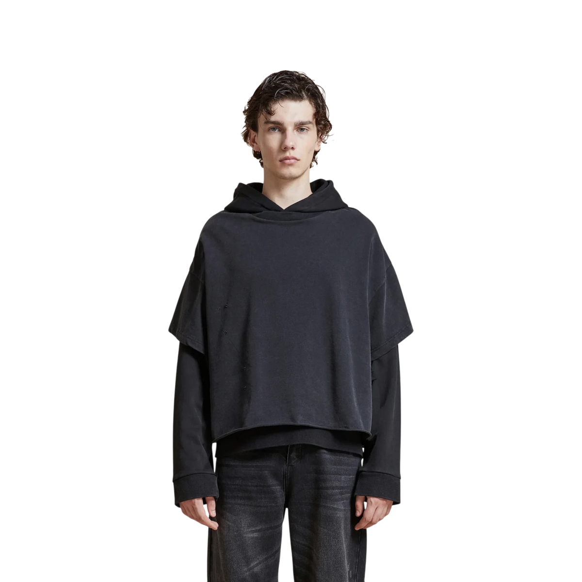 FOUND Double Layer Hoodie