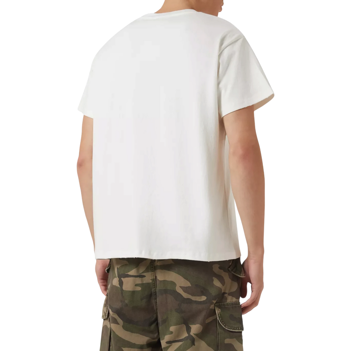FOUND Paisley T-Shirt White
