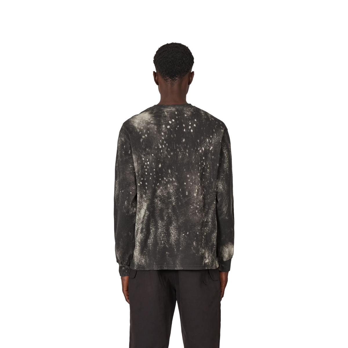 ROA Fuzzy Print Long Sleeve