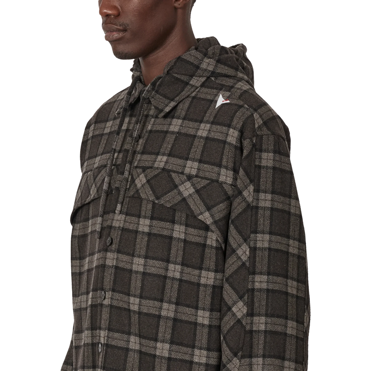 ROA Logger Wool Check Long Sleeve Shirt