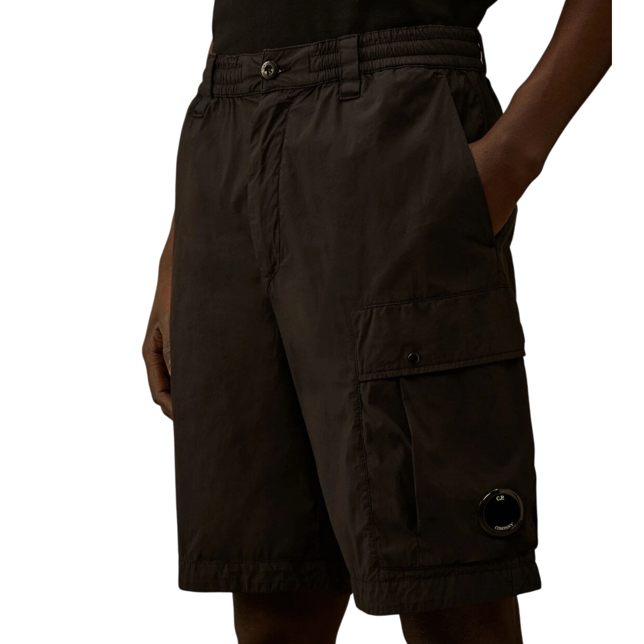 C.P. Company 50 Fili Stretch Loose Lens Cargo Shorts