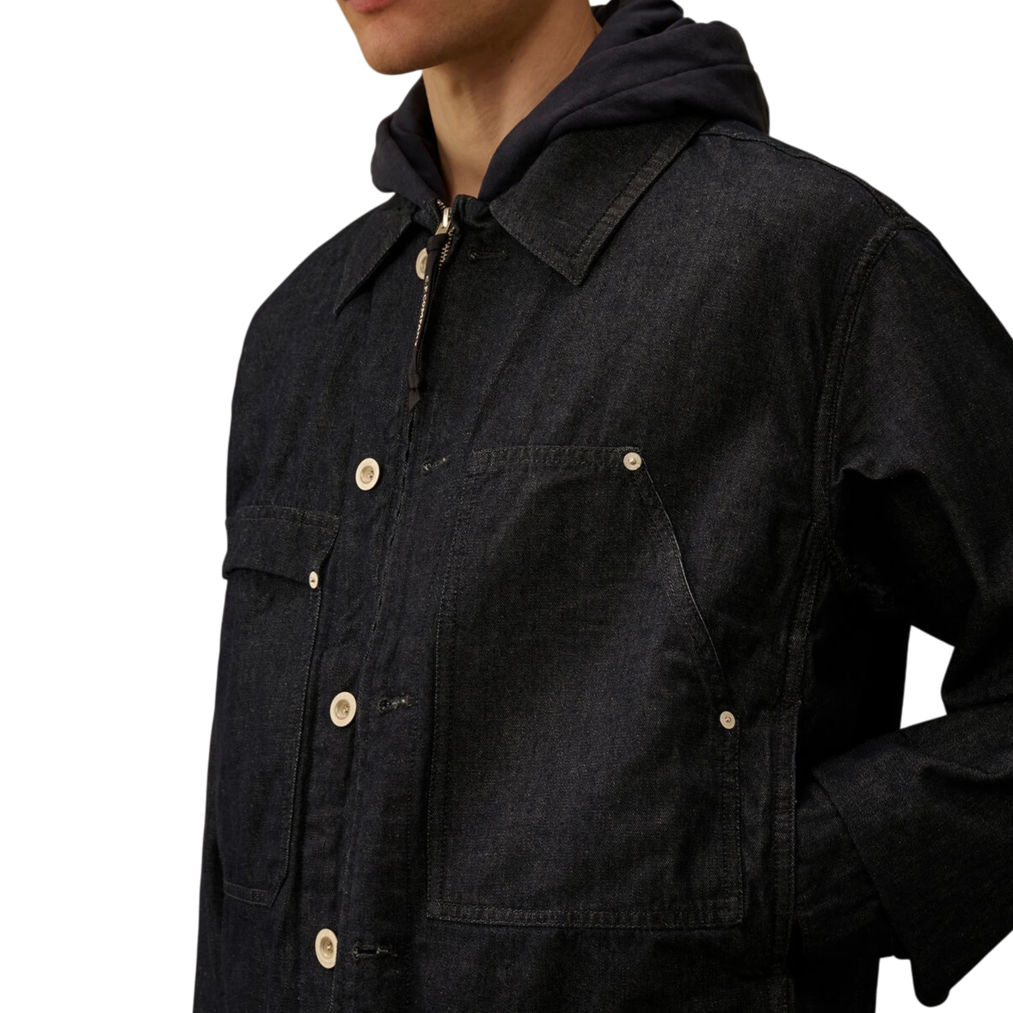 C.P. Company 3/1 Denim Zip Jacket