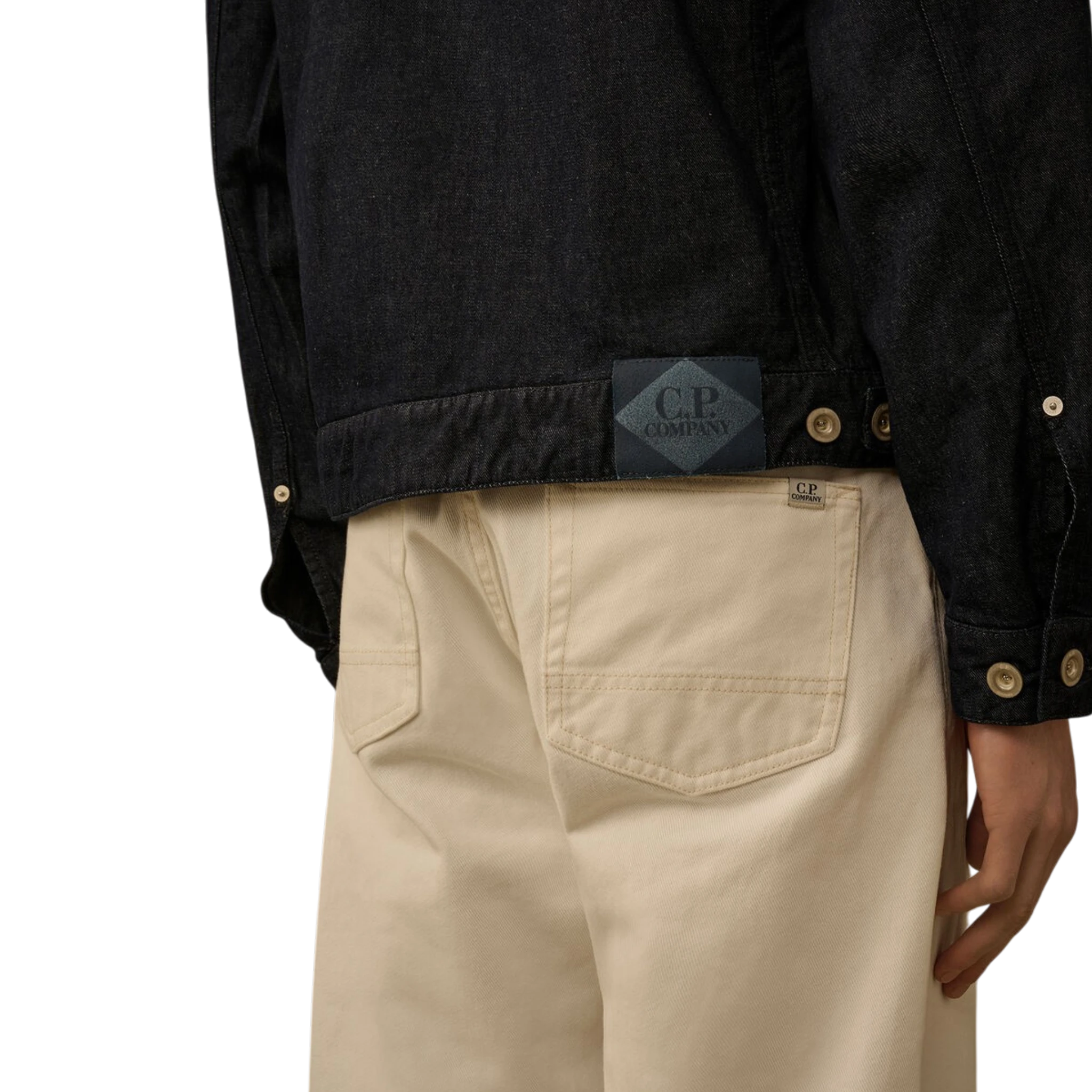 C.P. Company 3/1 Denim Zip Jacket