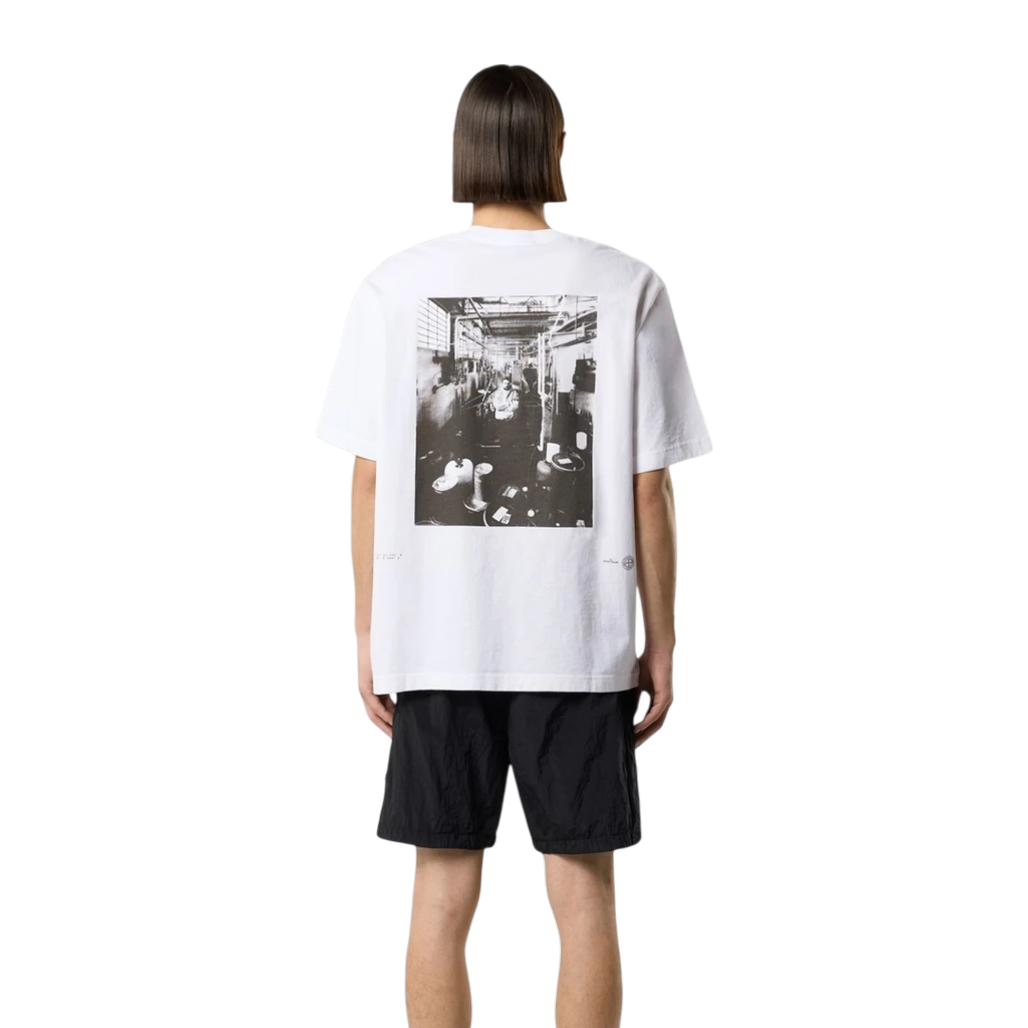 Stone Island 2100001 COMBED ORGANIC COTTON JERSEY