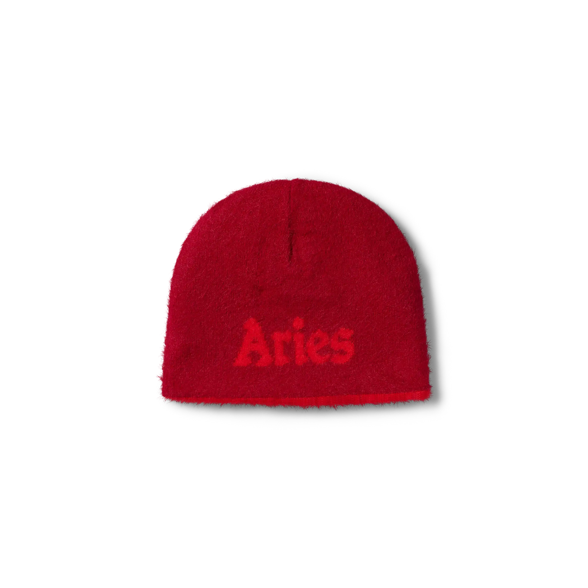 Aries Fluffy Reversible Skull Beanie