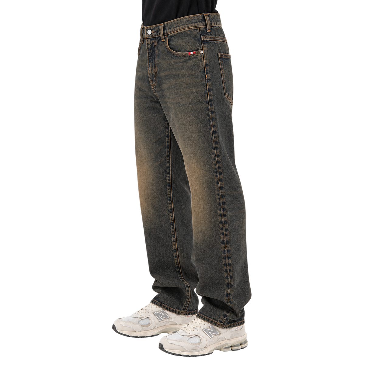 Amish James Dirty Jeans