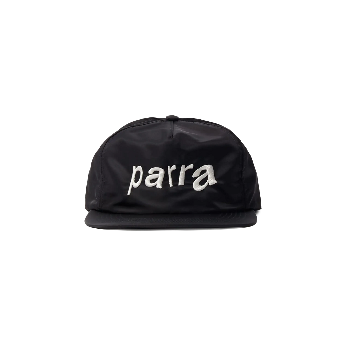 Parra Distorted 90s memory 5 panel hat Black