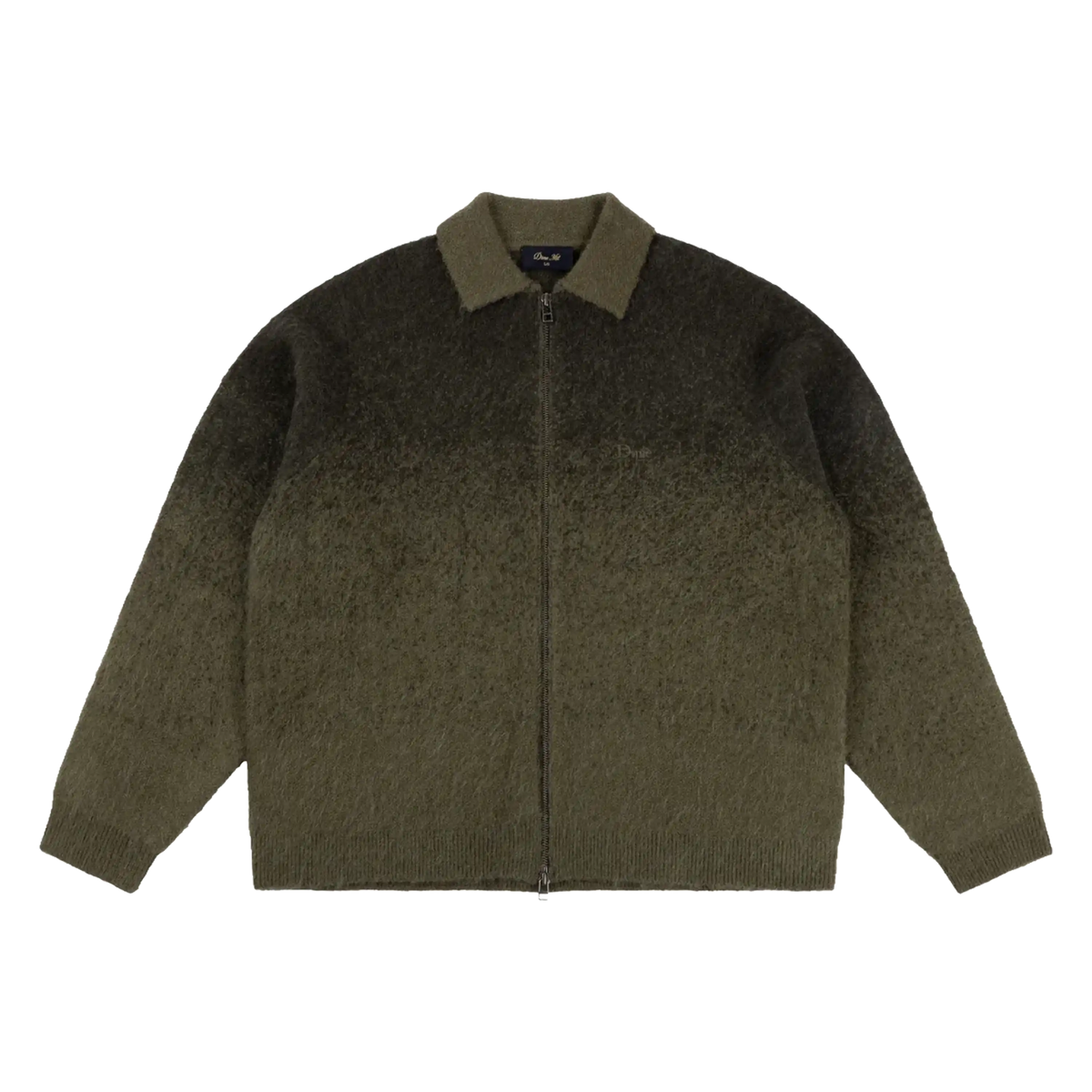 Dime Mohair Double Zip Knit
