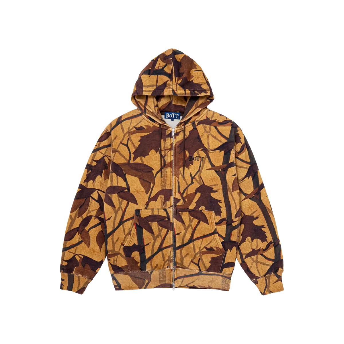 BoTT Washed Tree Camo Zip Hoodie