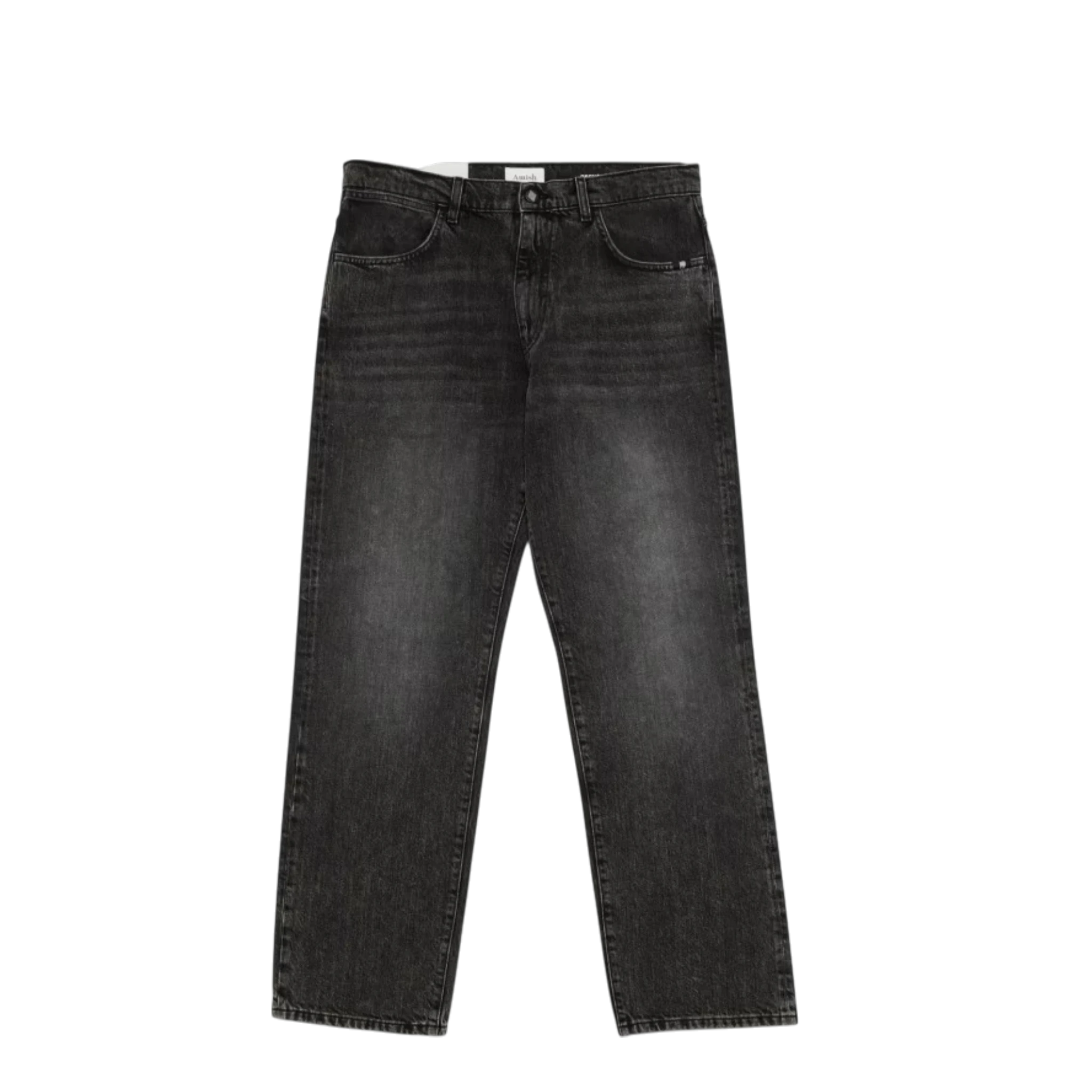 Amish James Denim Black Wash Jeans