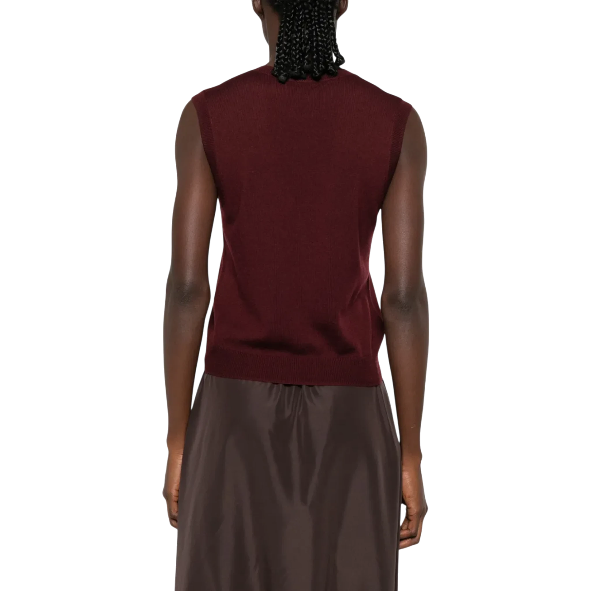 A.P.C. Gilet Esther Bordeaux