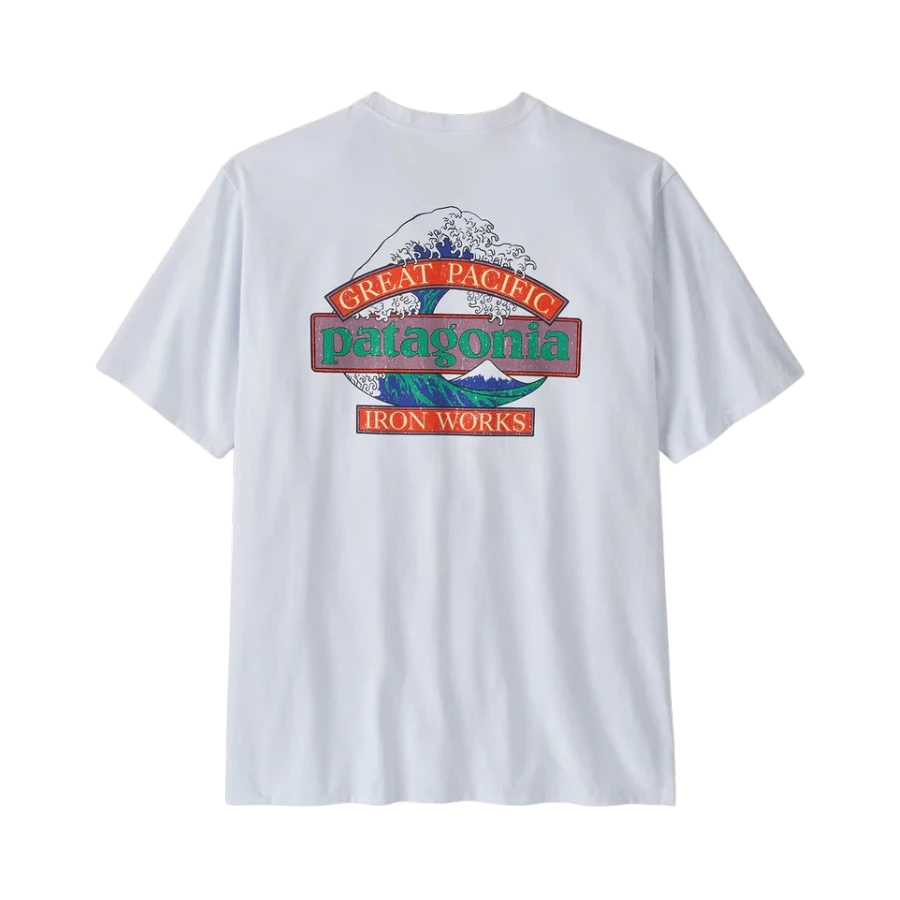 Patagonia Men's Great Waves Responsibili-Tee® White