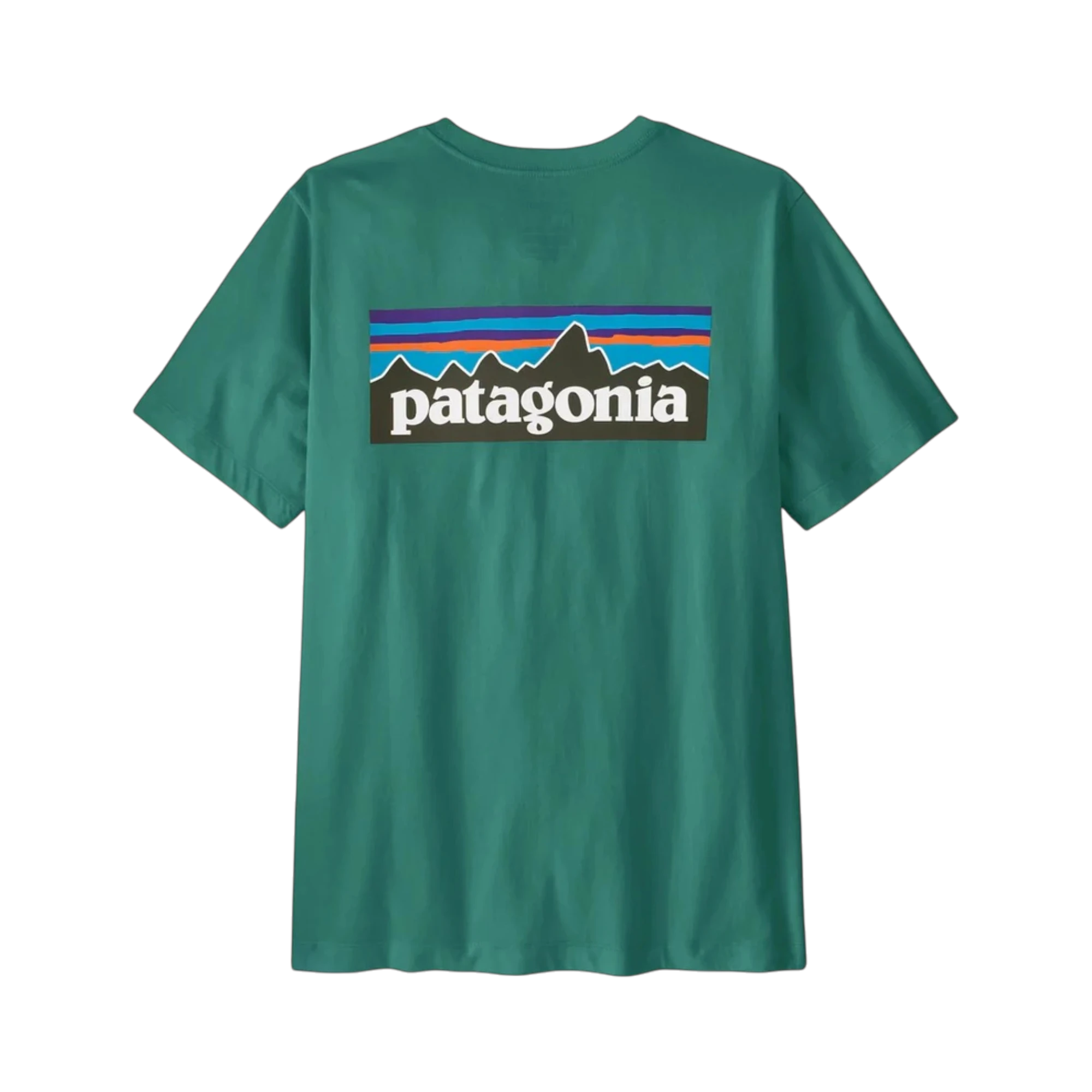 Patagonia Men's P-6 Logo T-Shirt Gem Green