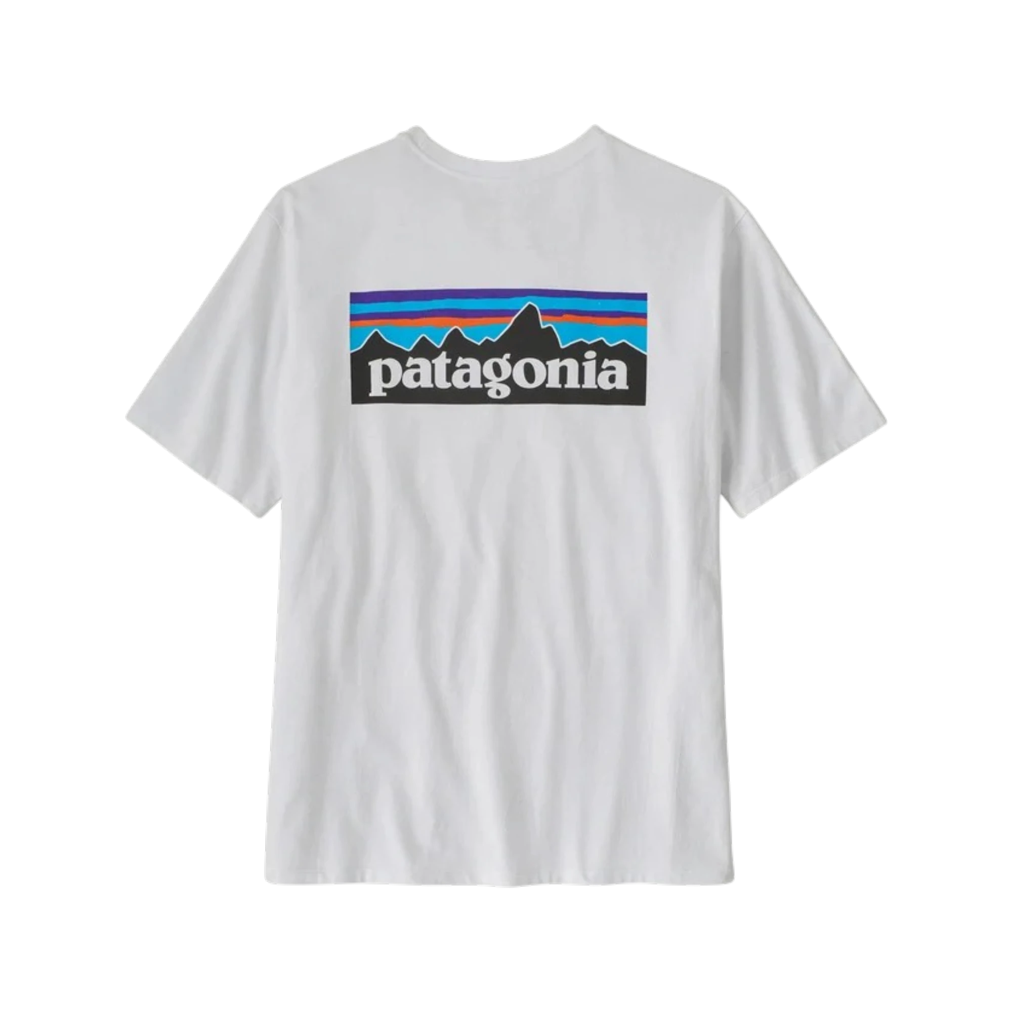 Patagonia Men's P-6 Logo Responsibili-Tee® White