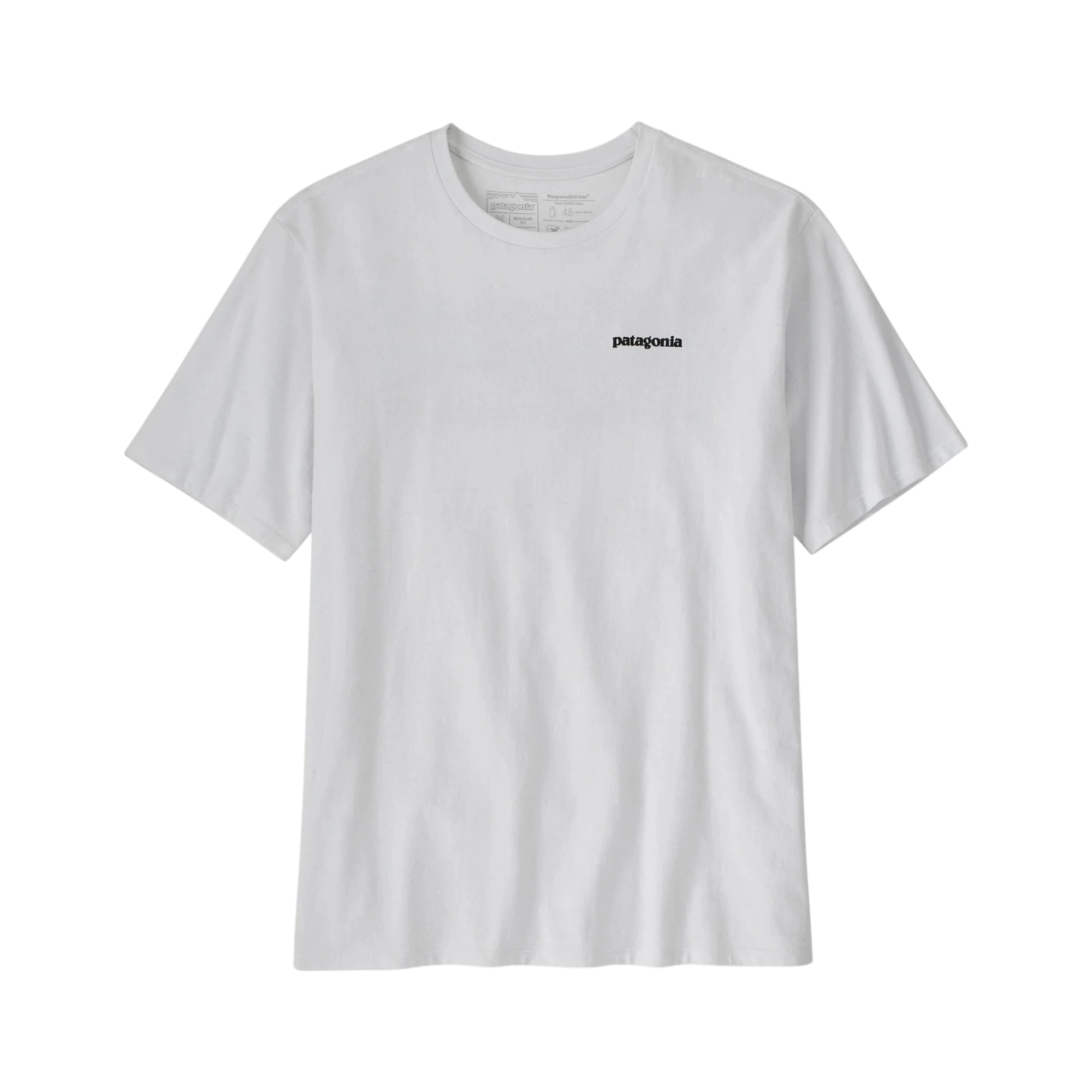 Patagonia Men's P-6 Logo Responsibili-Tee® White