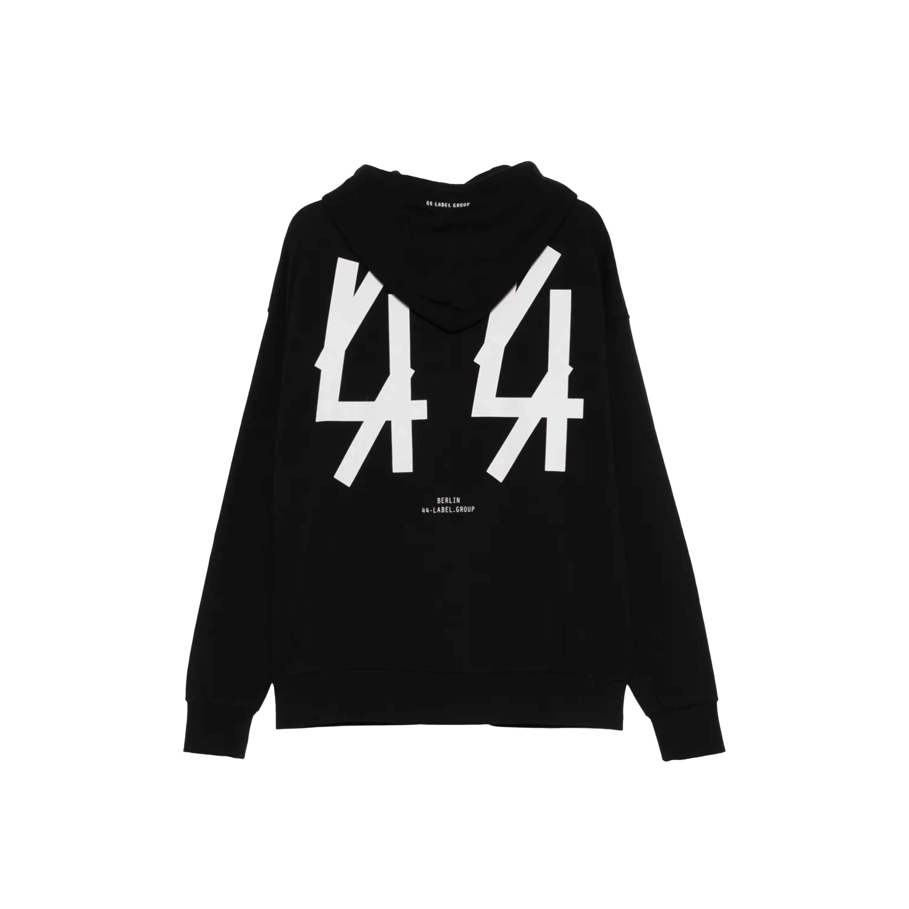 44 Label Group Classic Zip Hoodie Black