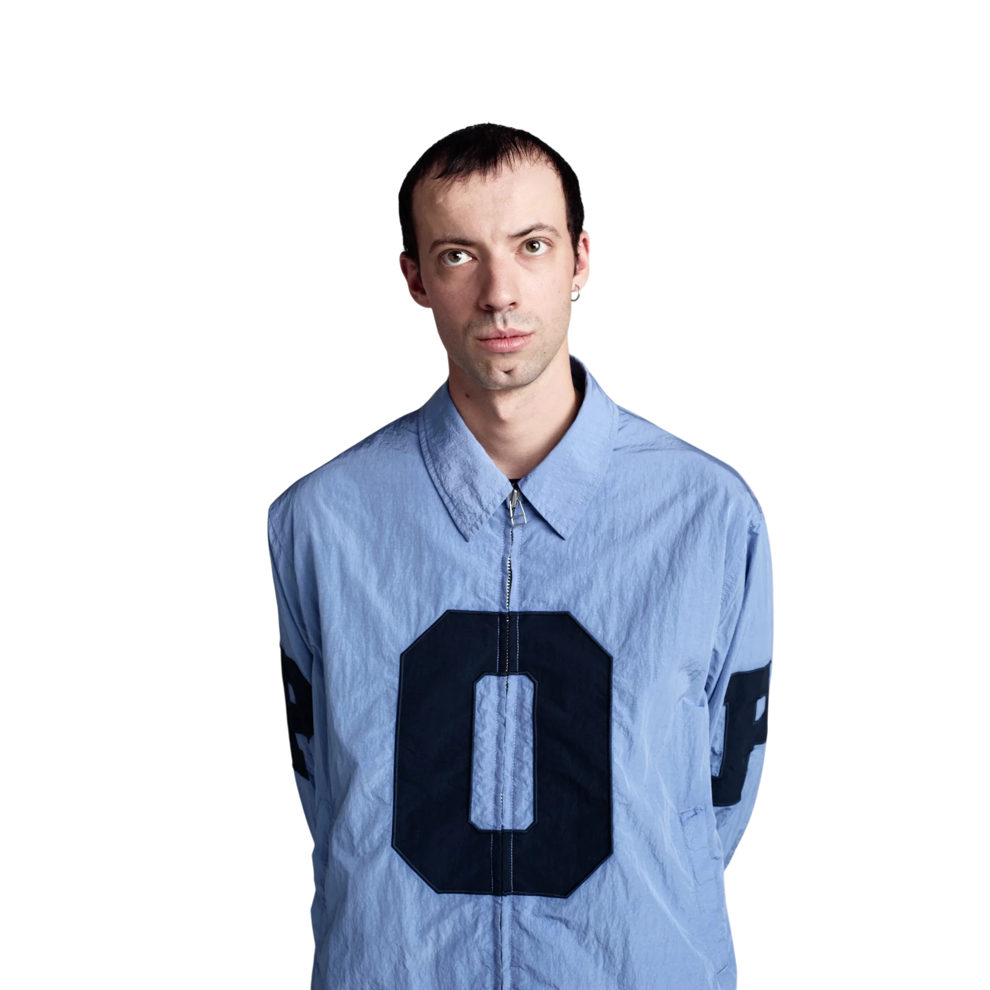 POP Trading co. Football Jacket Dutch Blue