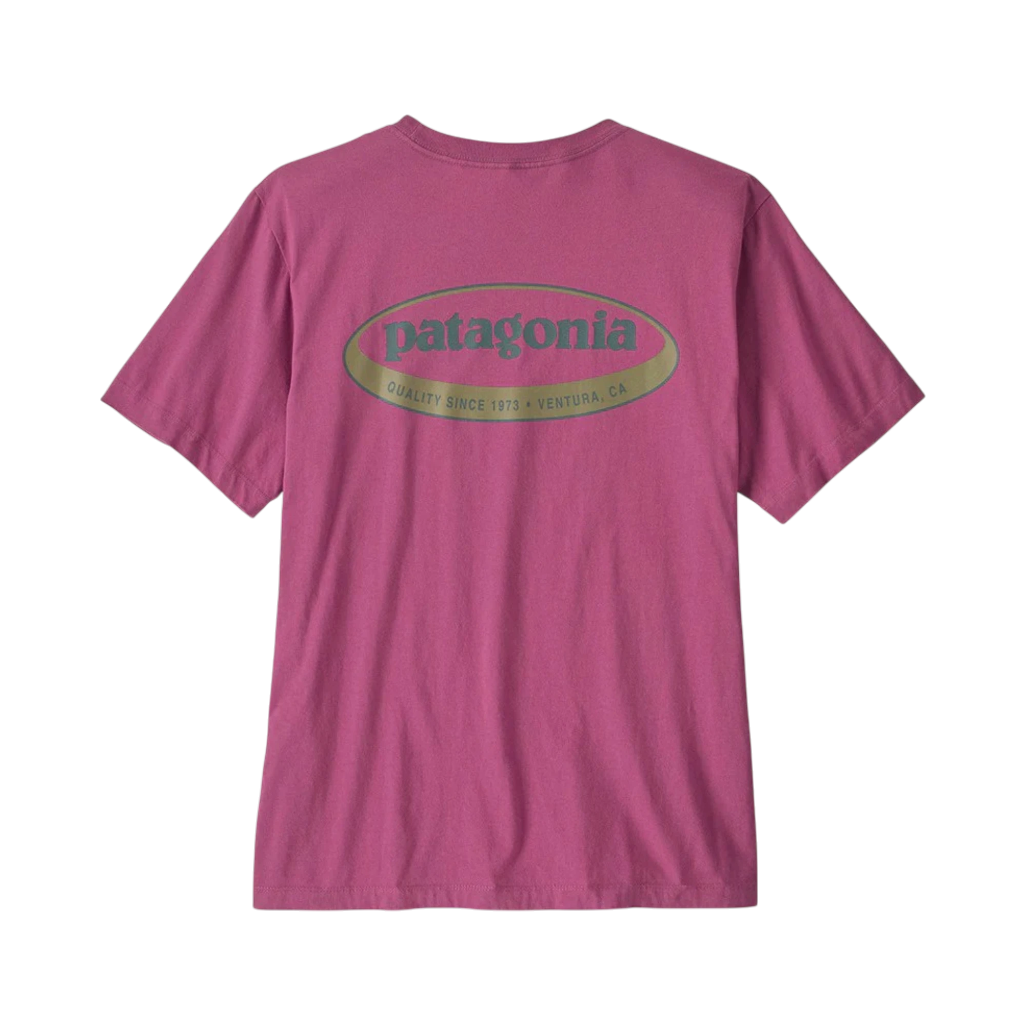 Patagonia Men's '95 Oval Logo T-Shirt Light Violet