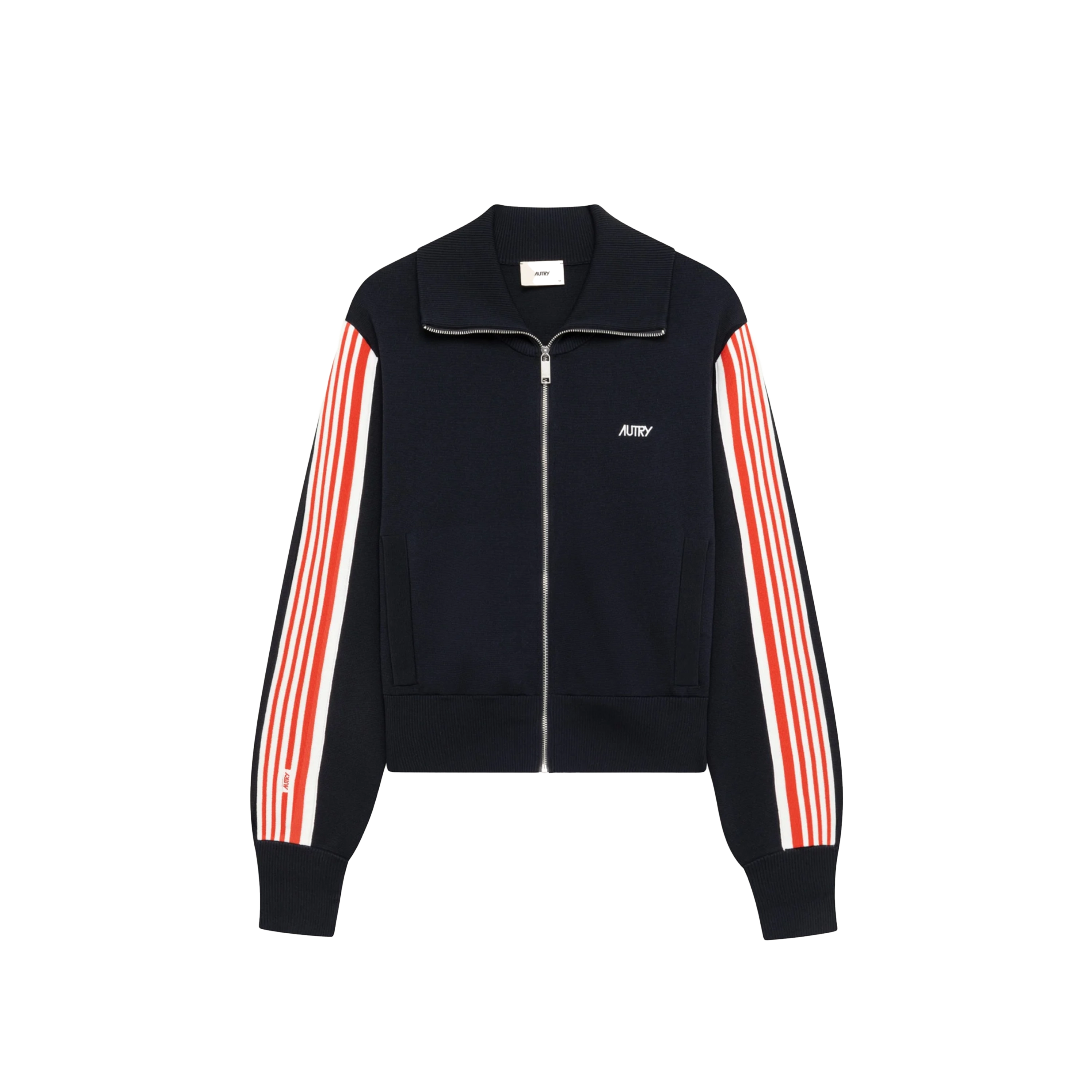 Autry W Giacca Zip Interna In Maglia Di Viscosa