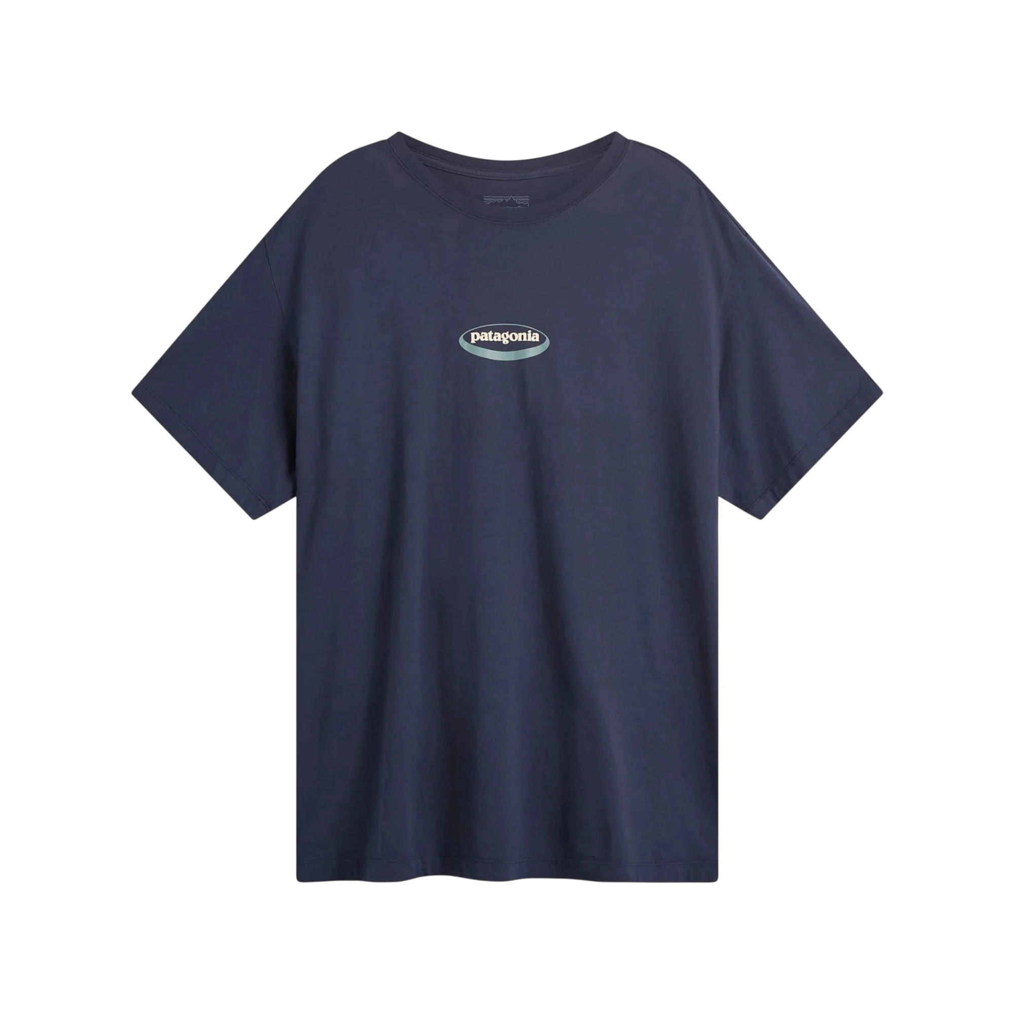Patagonia Men's '95 Oval Logo T-Shirt Navy