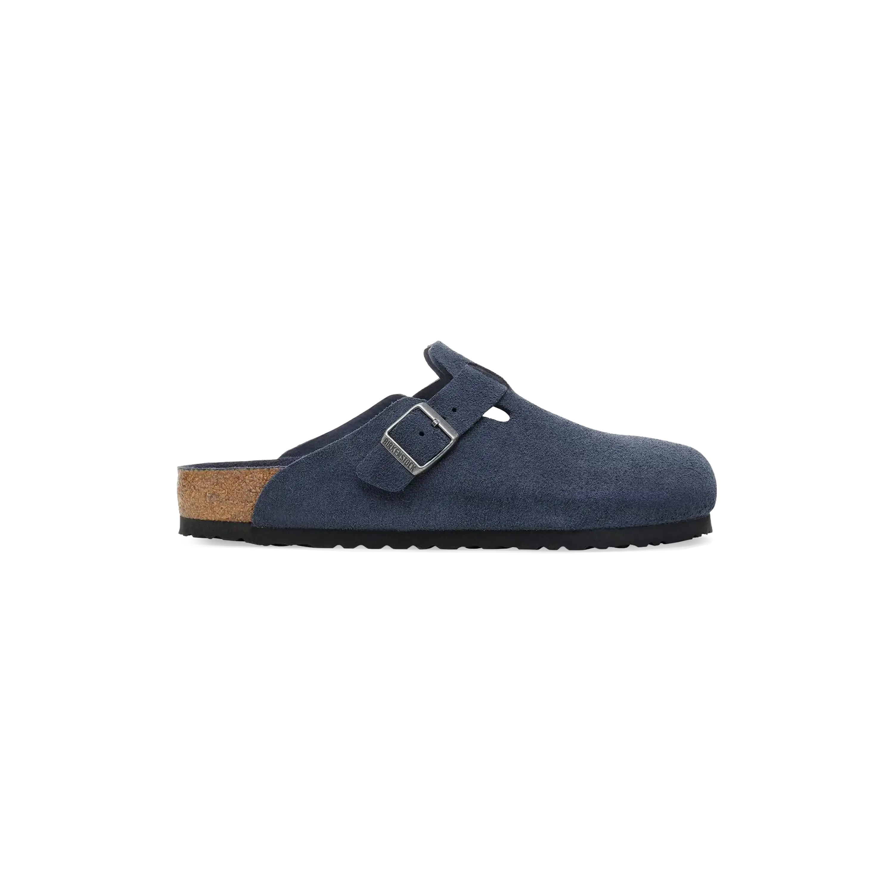 Birkenstock Boston Leather Suede New Navy Tonal