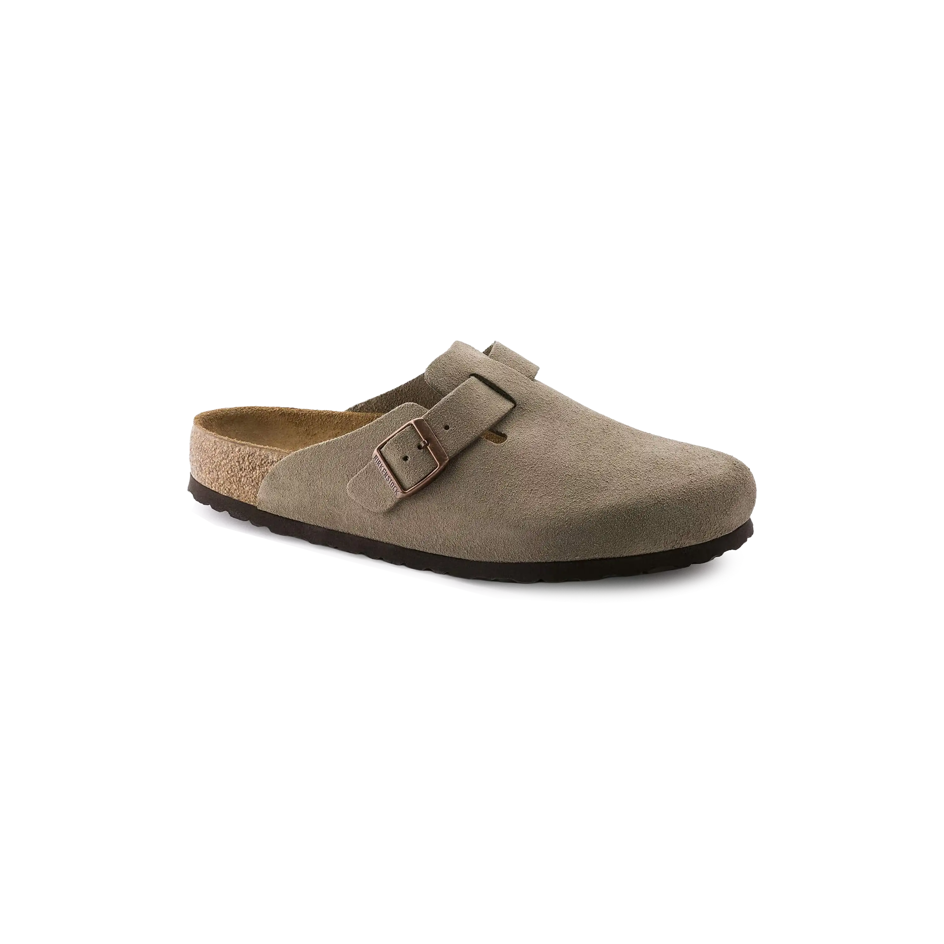 Birkenstock Boston Leather Suede Taupe