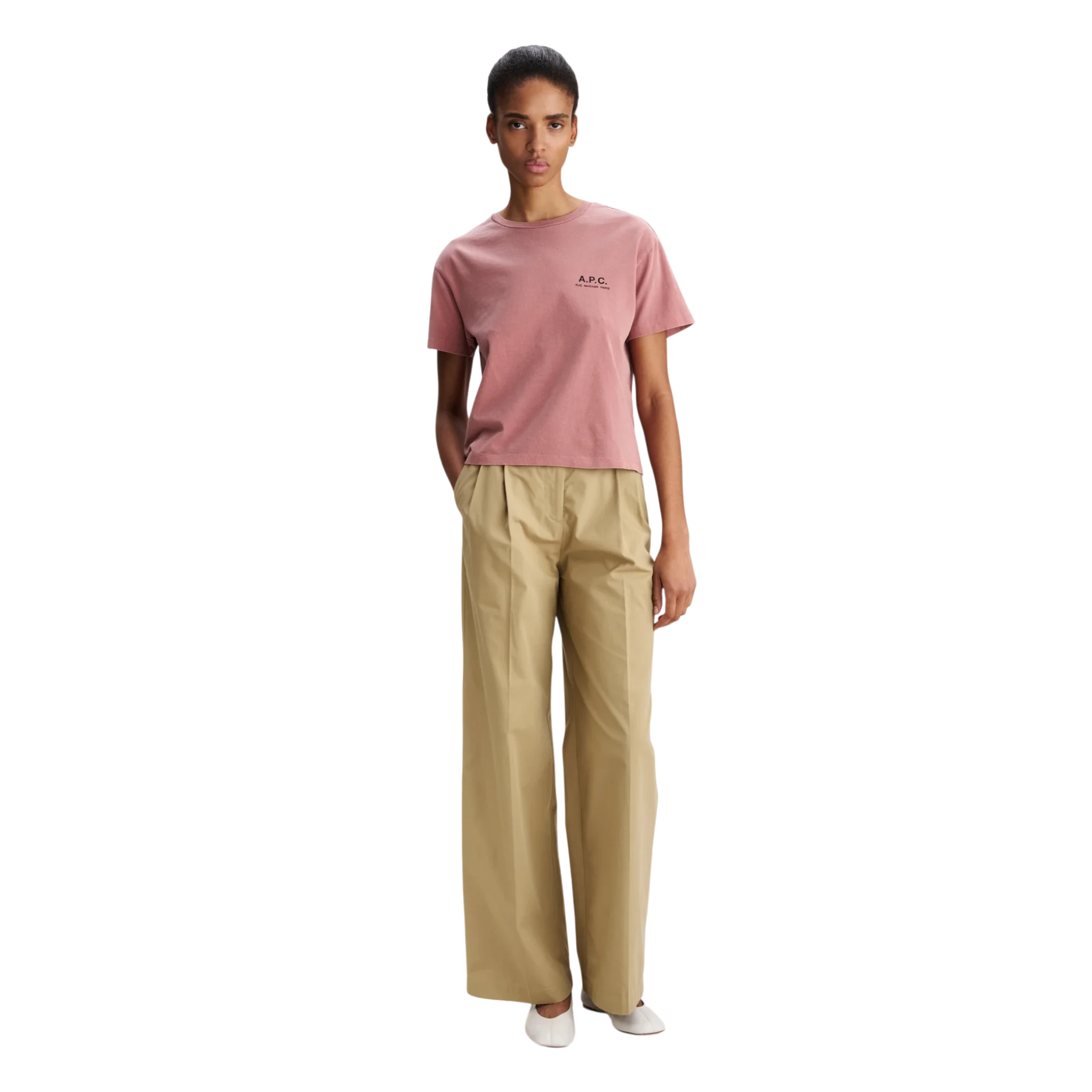 A.P.C. Aurore T-Shirt Framboise