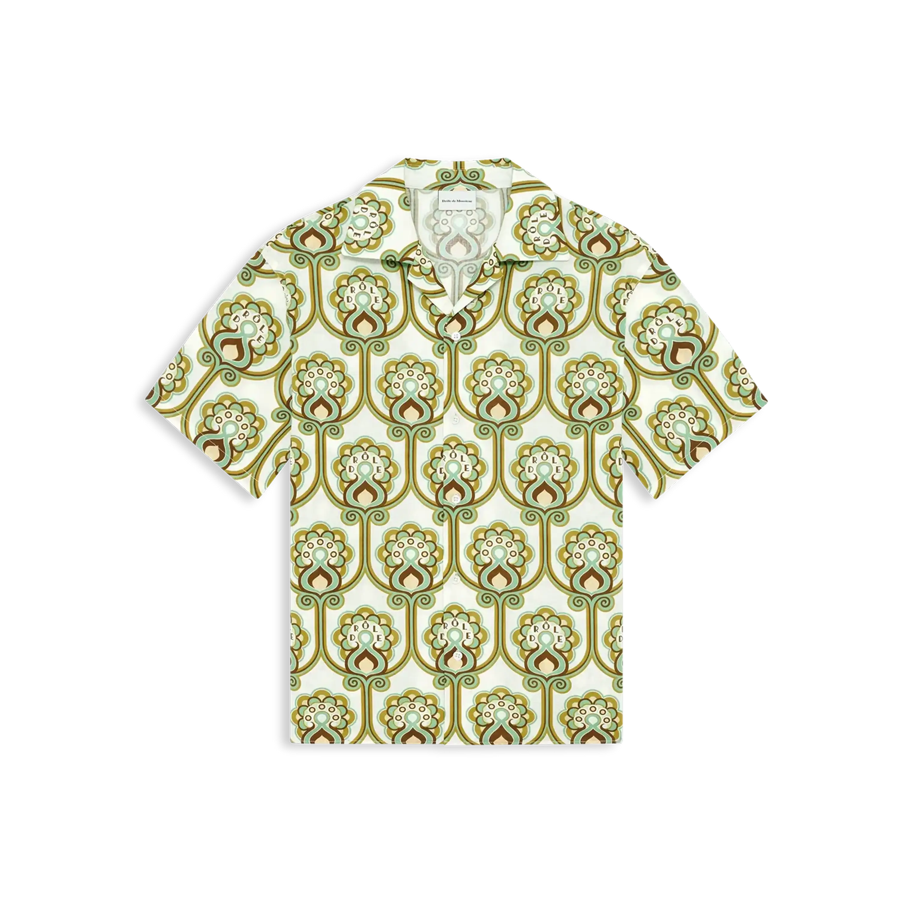 Drôle De Monsieur Tapisserie Florale Lin Chemise