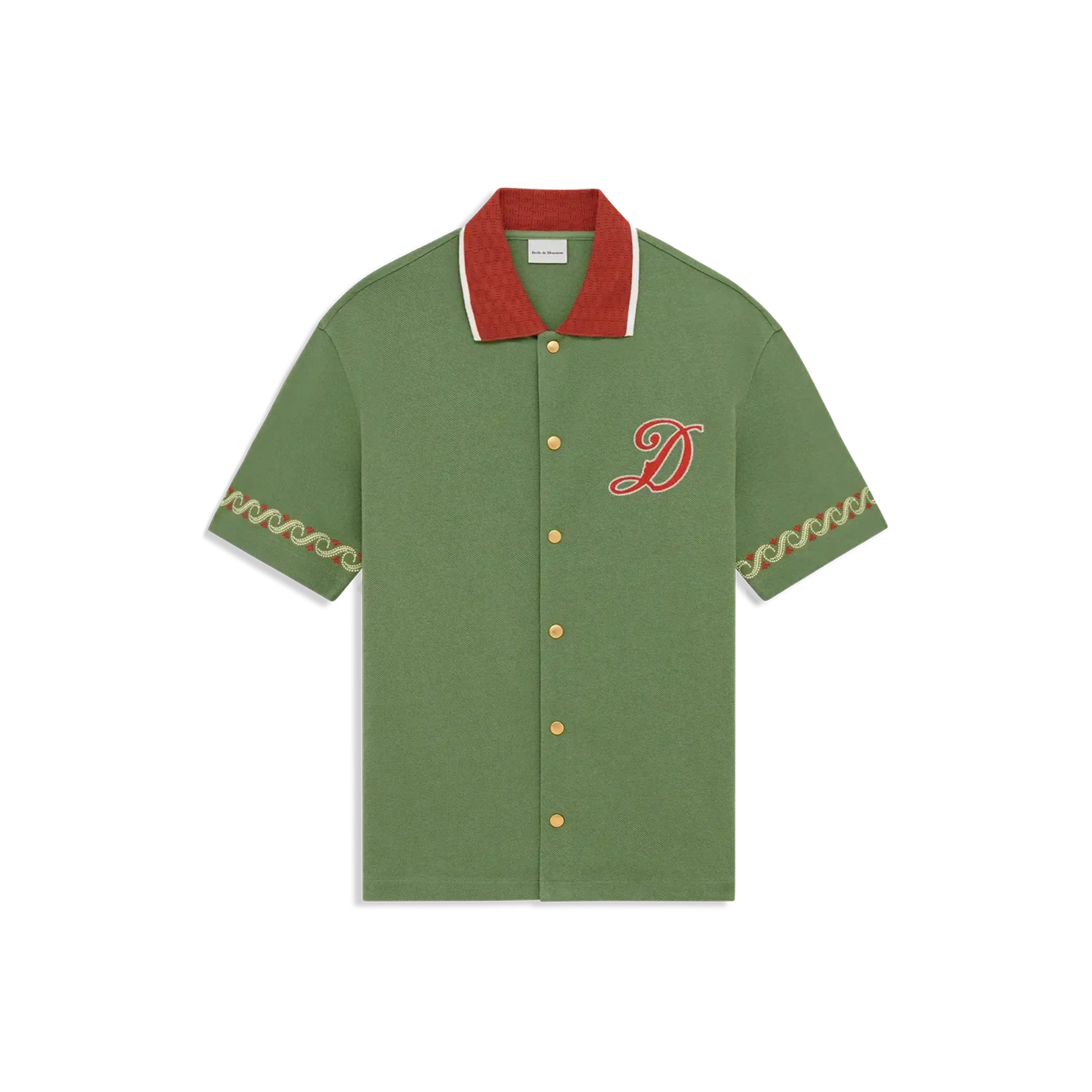 Drôle De Monsieur Drôle Sport Brodée Chemise