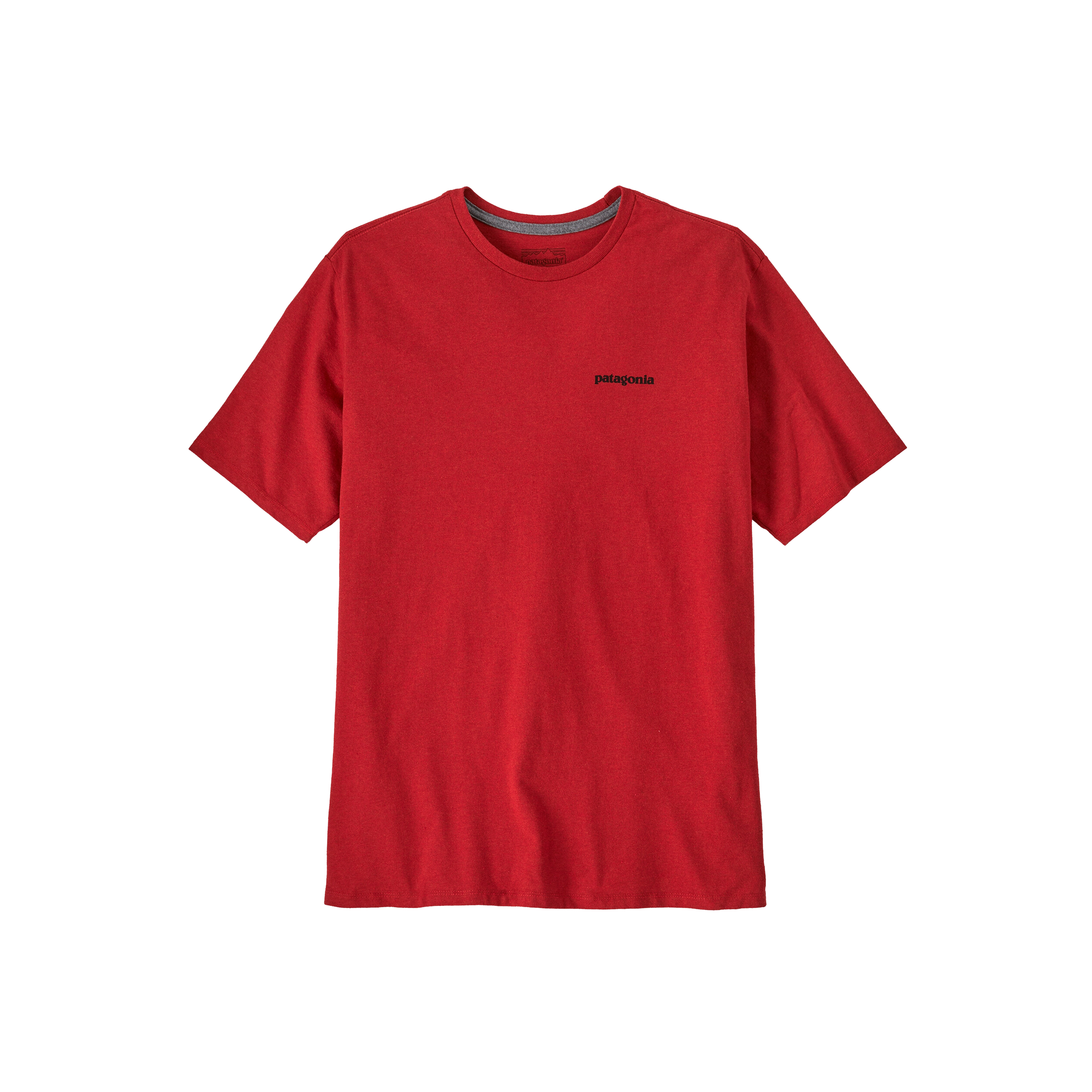 Patagonia Men's P-6 Logo Responsibili-Tee® Amanita Red