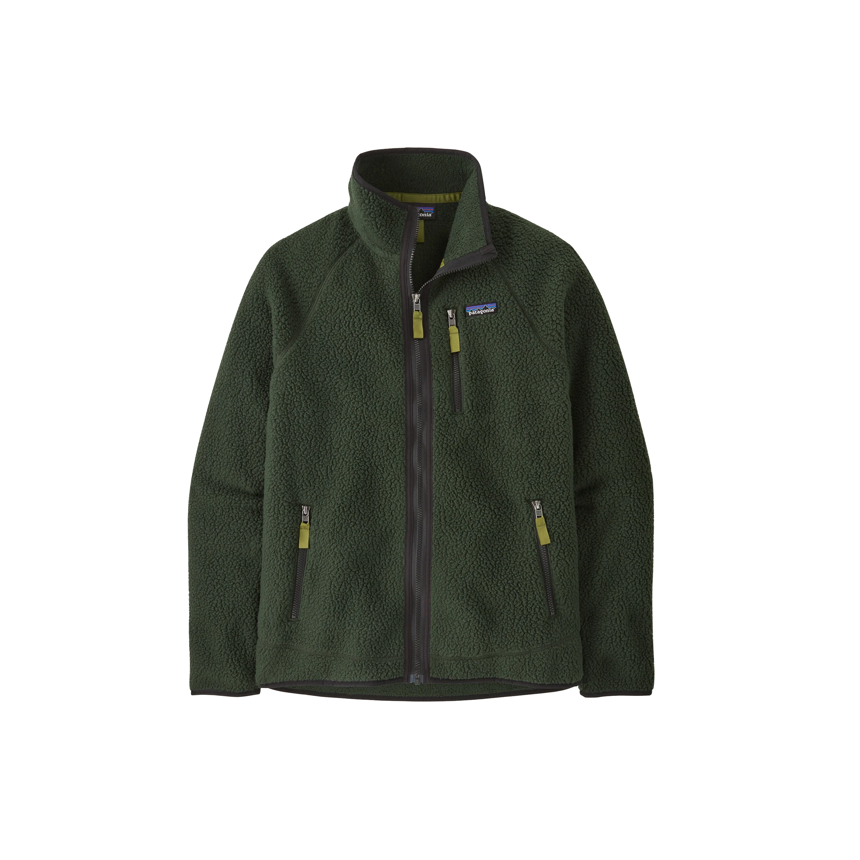 Patagonia Men's Retro Pile Fleece Jacket Old Growth Green