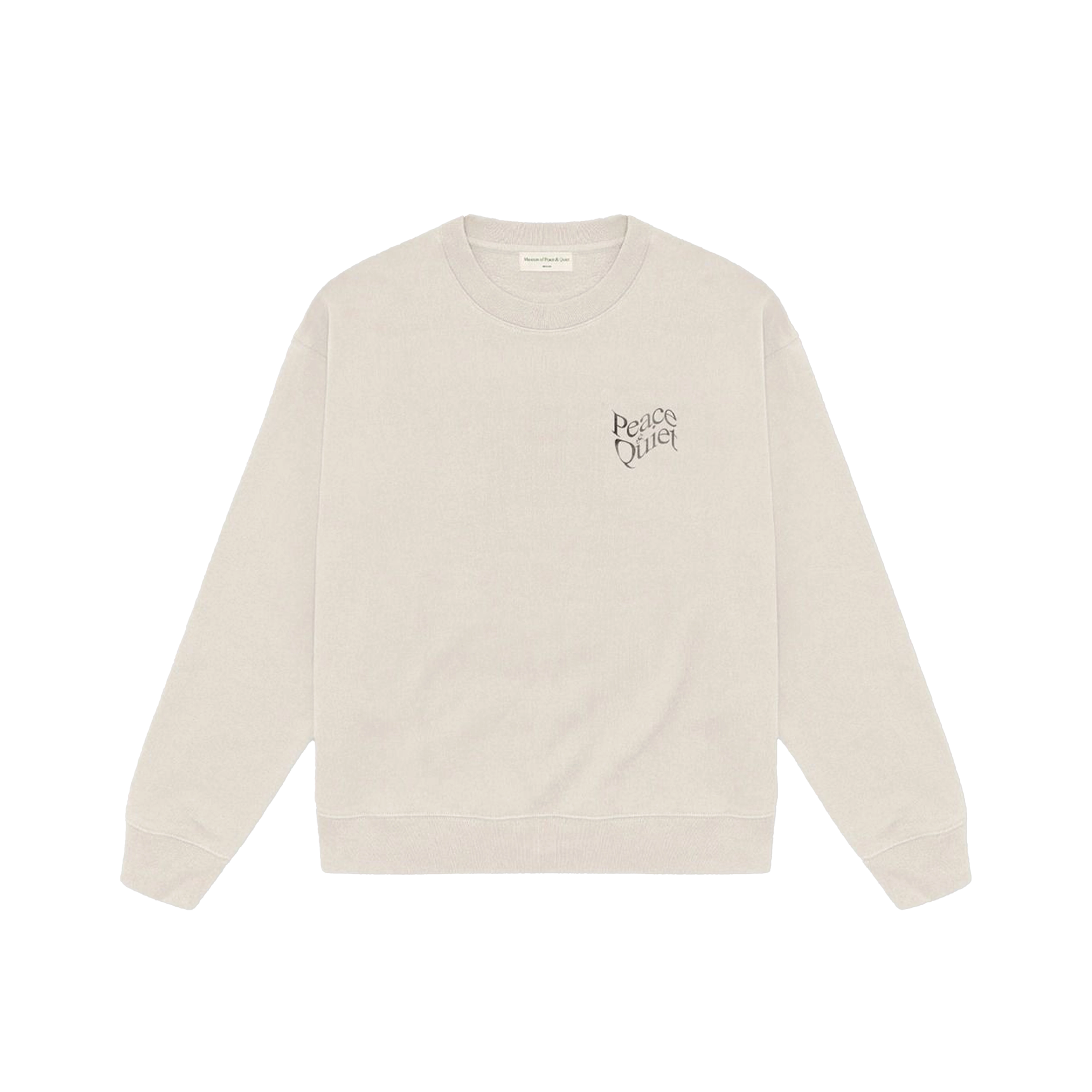 Museum of Peace & Quiet Warped Crewneck Bone