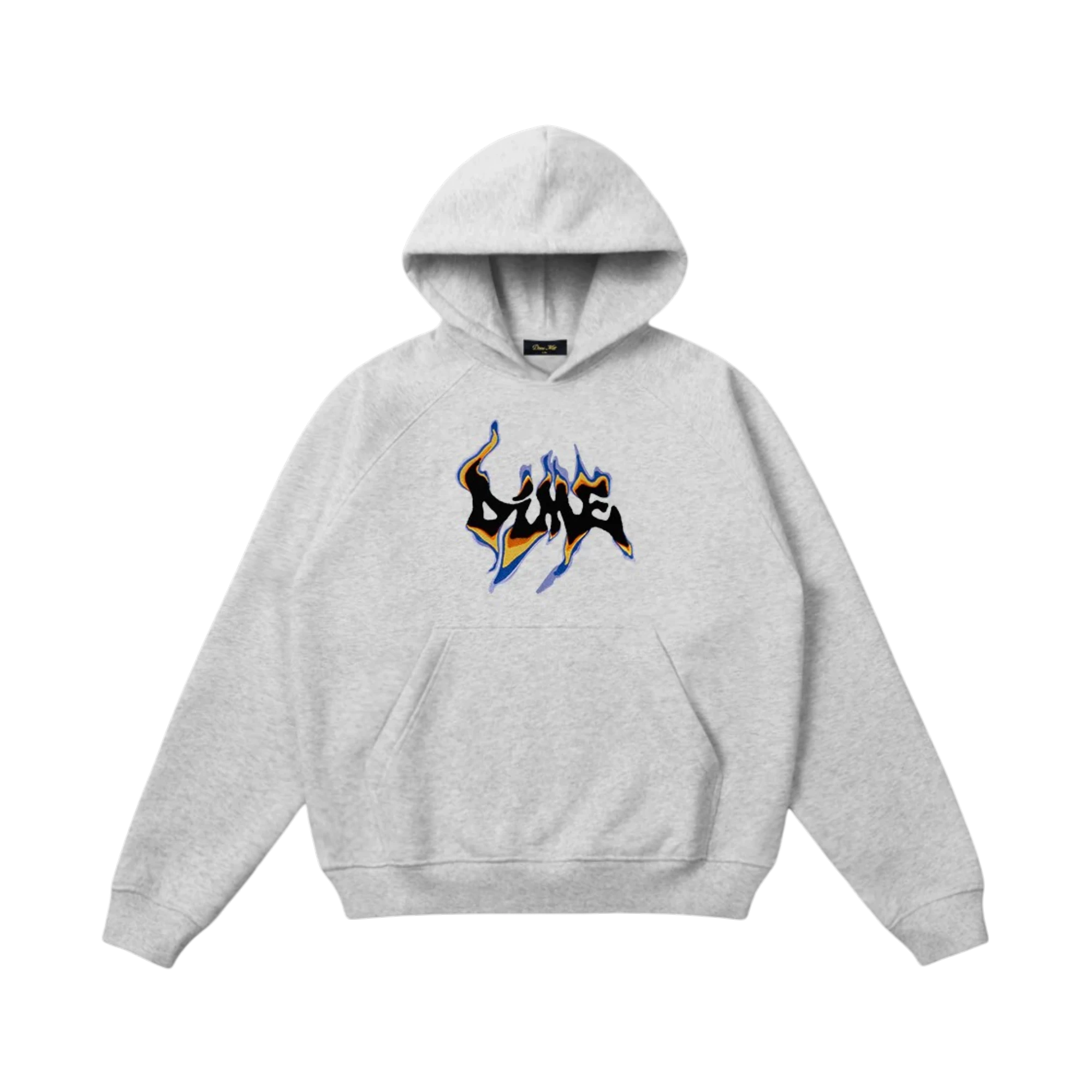 Dime Oil Hoodie Heater Grey
