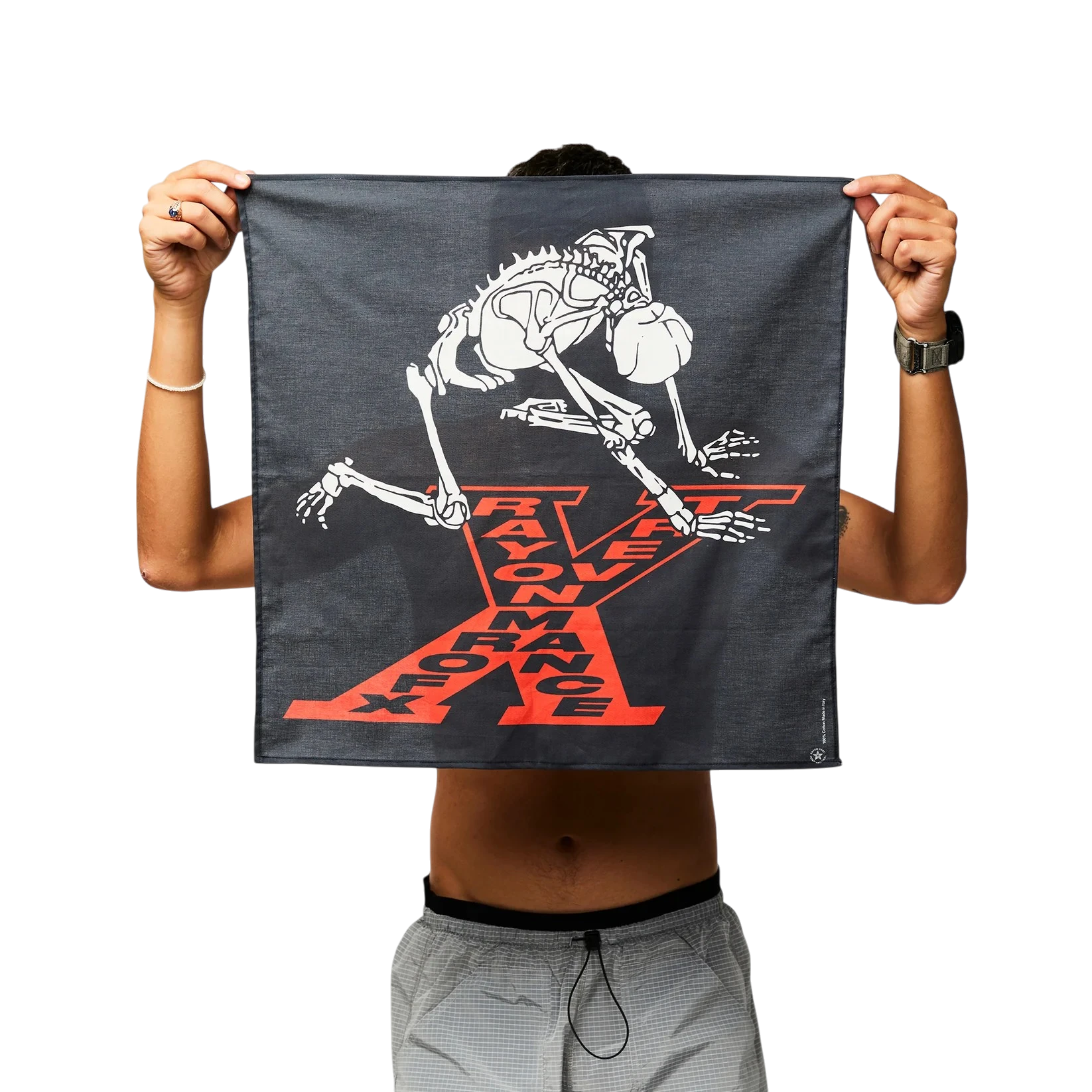 Rayon Vert Drag Bandana Black