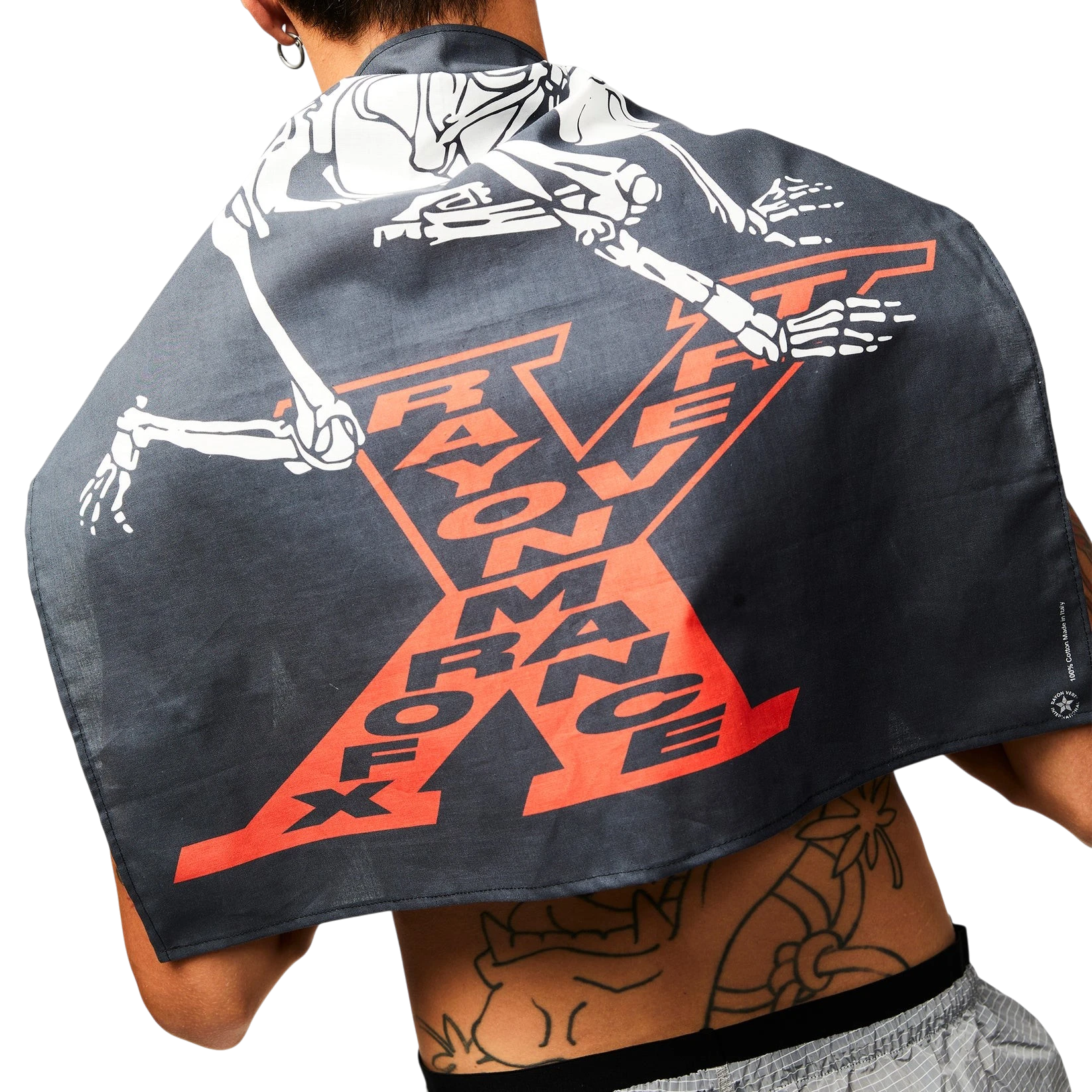 Rayon Vert Drag Bandana Black