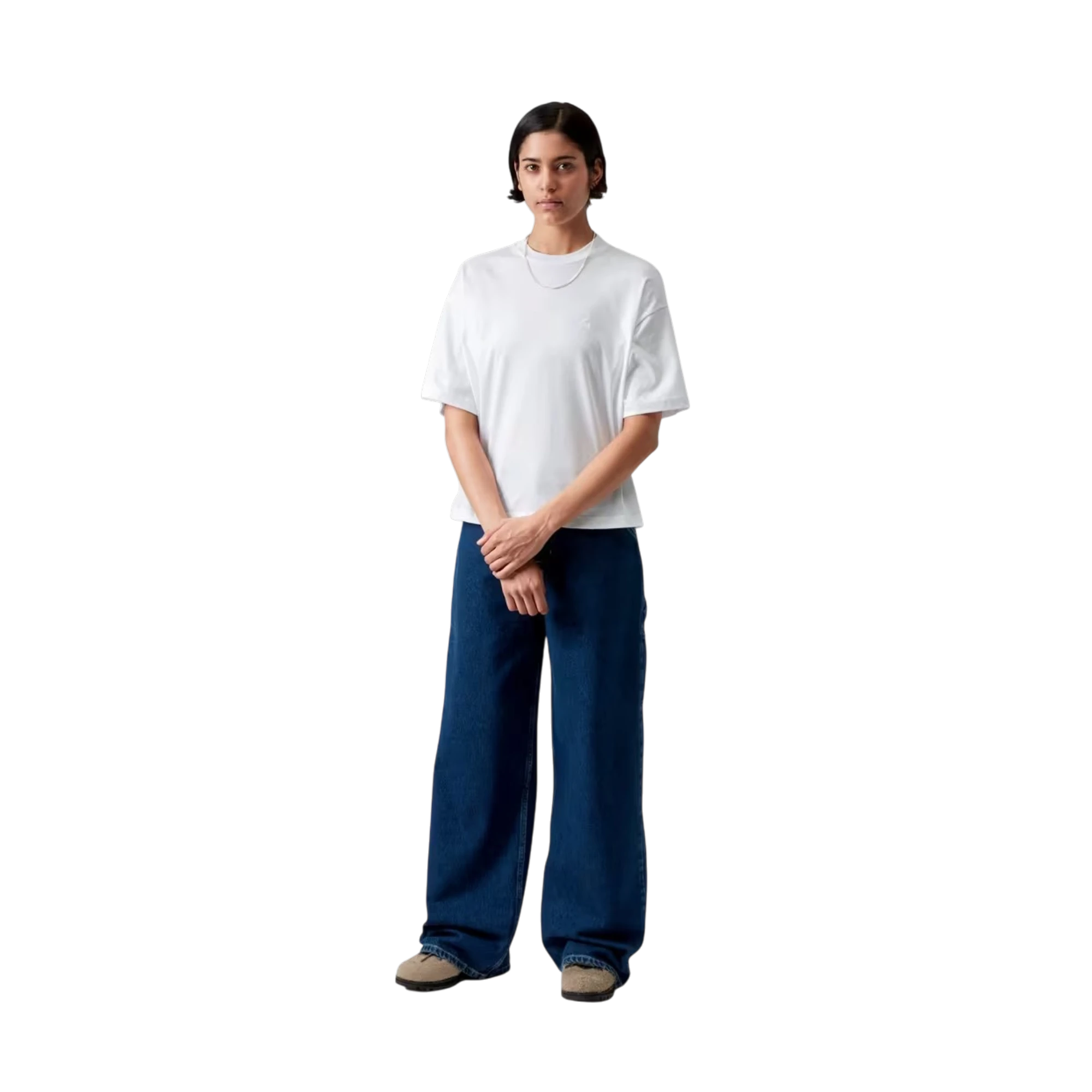 Carhartt WIP Women's S/S Chester T-Shirt White