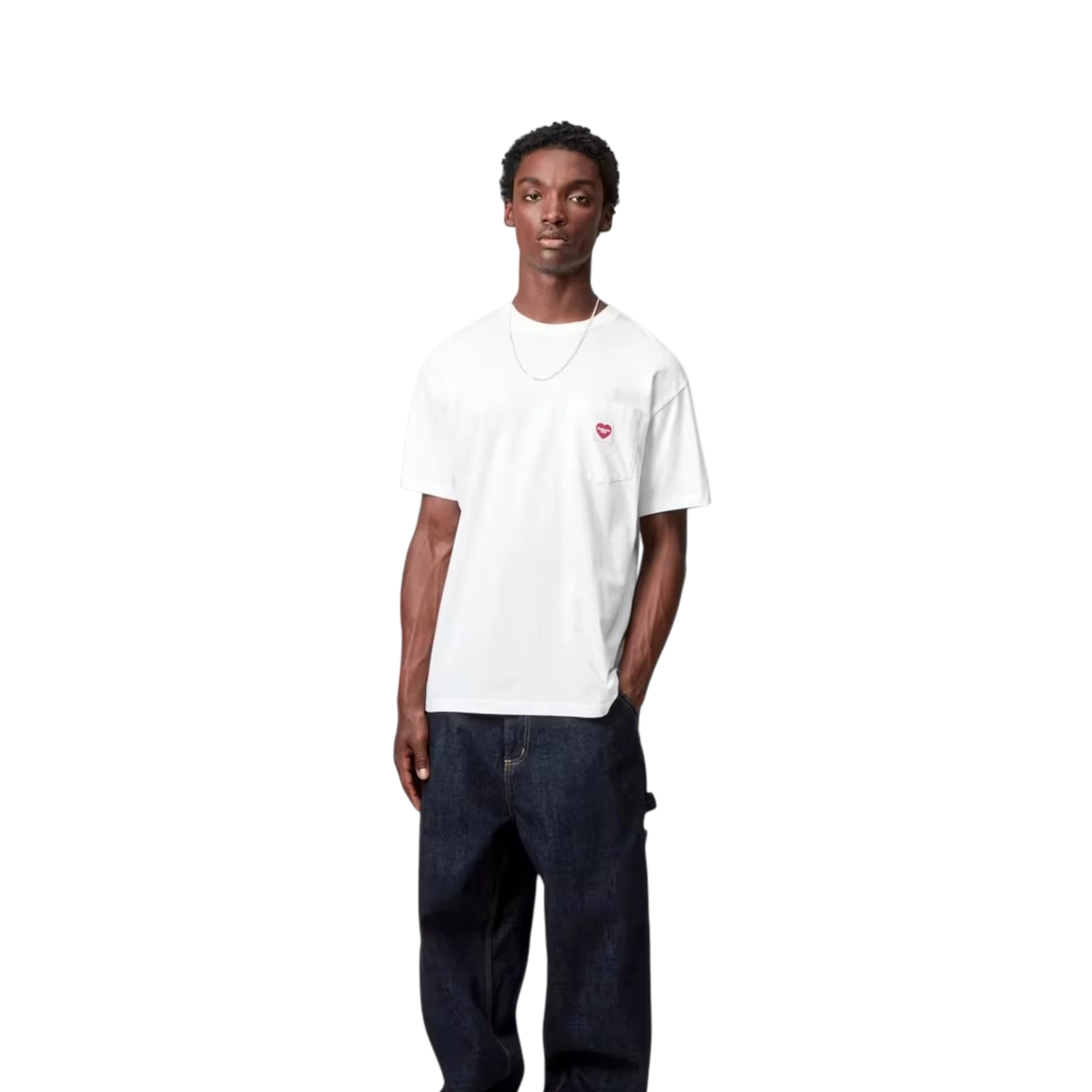 Carhartt WIP S/S Pocket Heart T-Shirt White