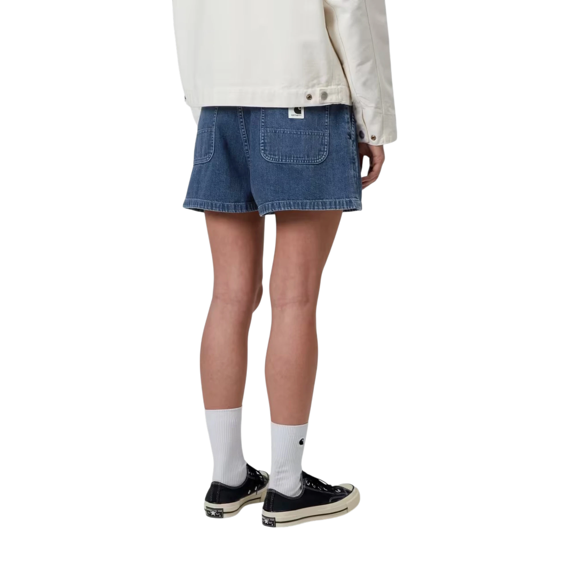 Carhartt WIP Women's Lova Short Blue Denim